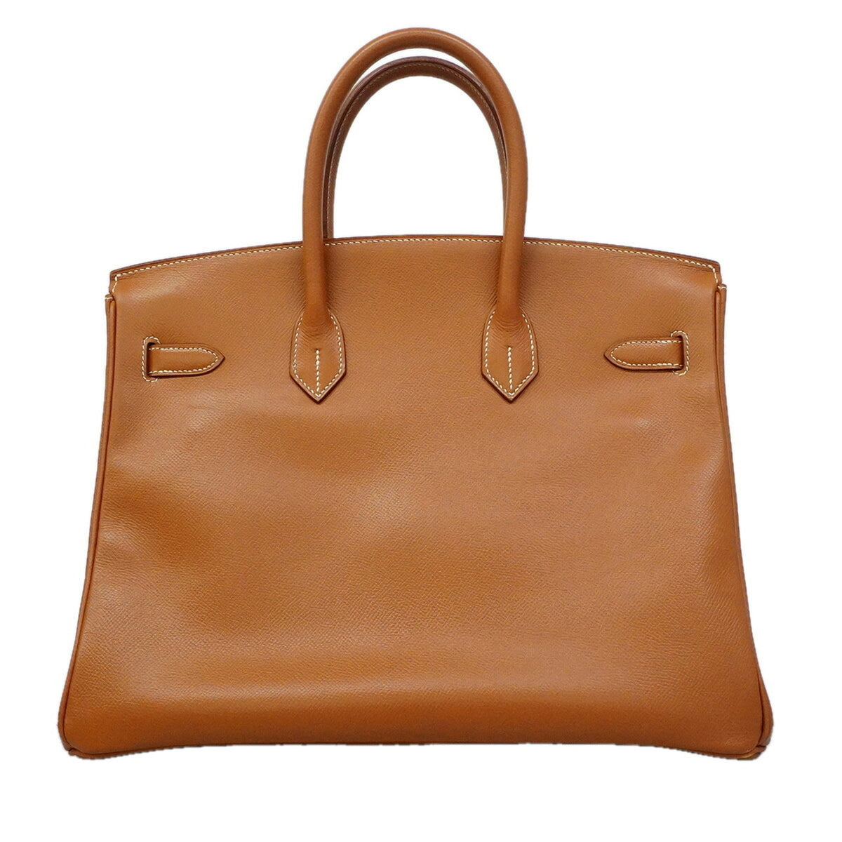 Hermes Gold Courchevel Leather Handbag (Pre-Owned)
