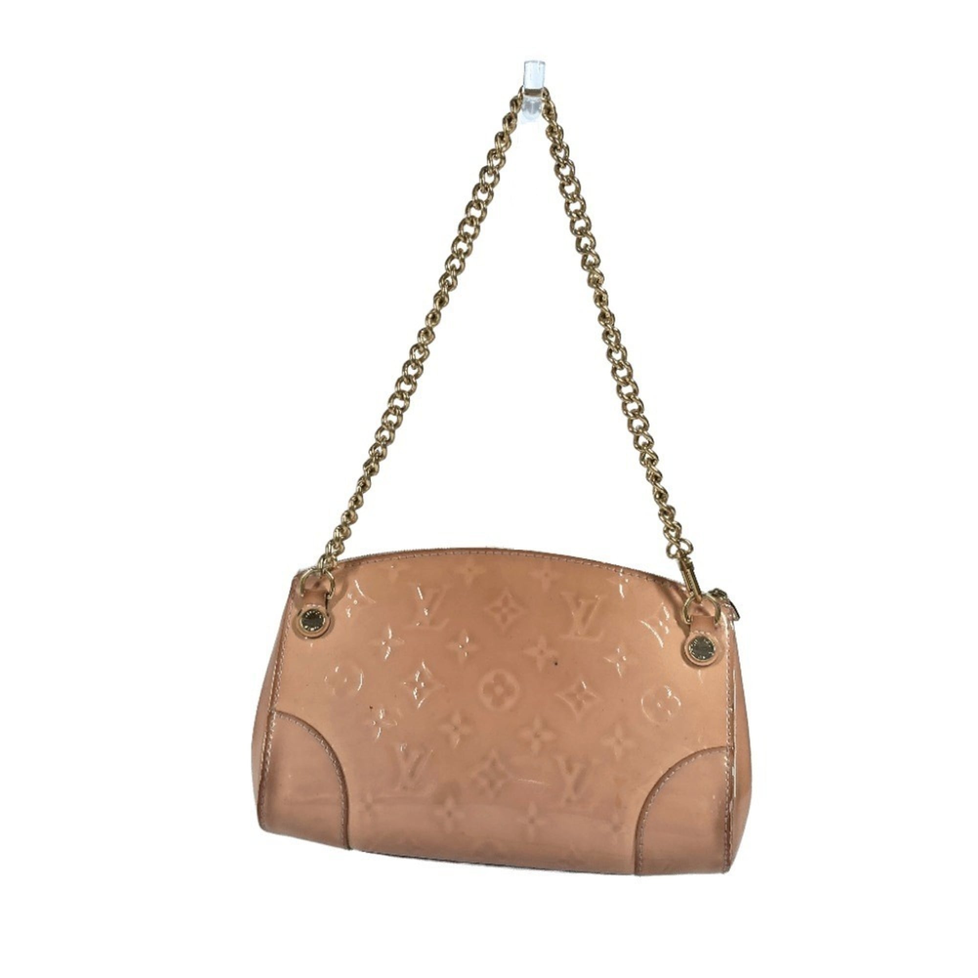 Louis Vuitton Pink Rose Ballerine Monogram Vernis Handbag Shoulder Bag (Pre-Owned)