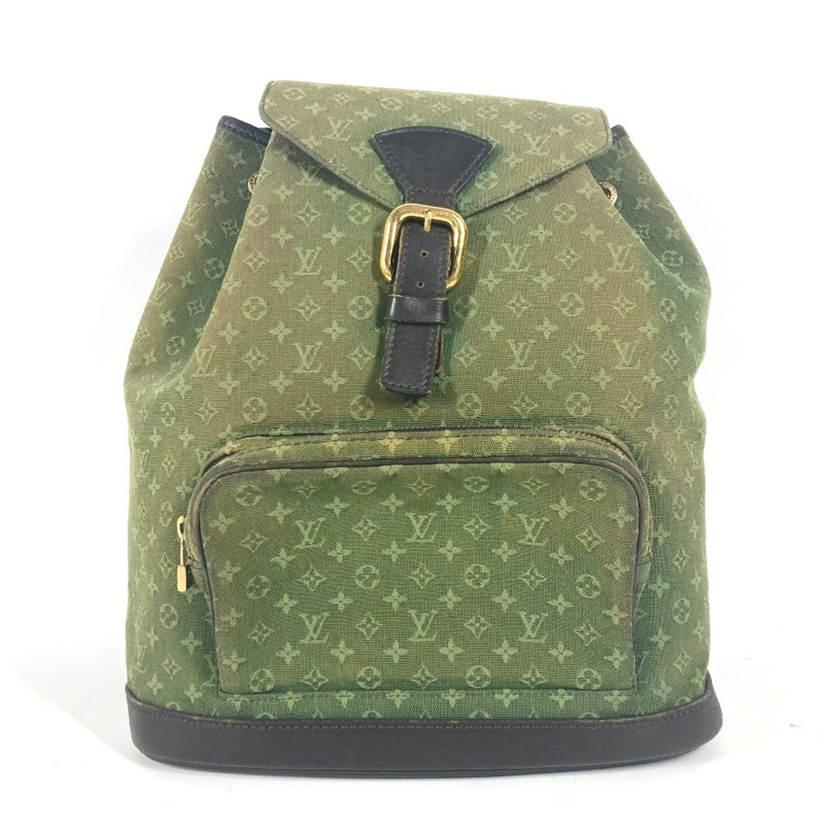 Louis Vuitton Brown Khaki Monogram Mini Backpack (Pre-Owned)