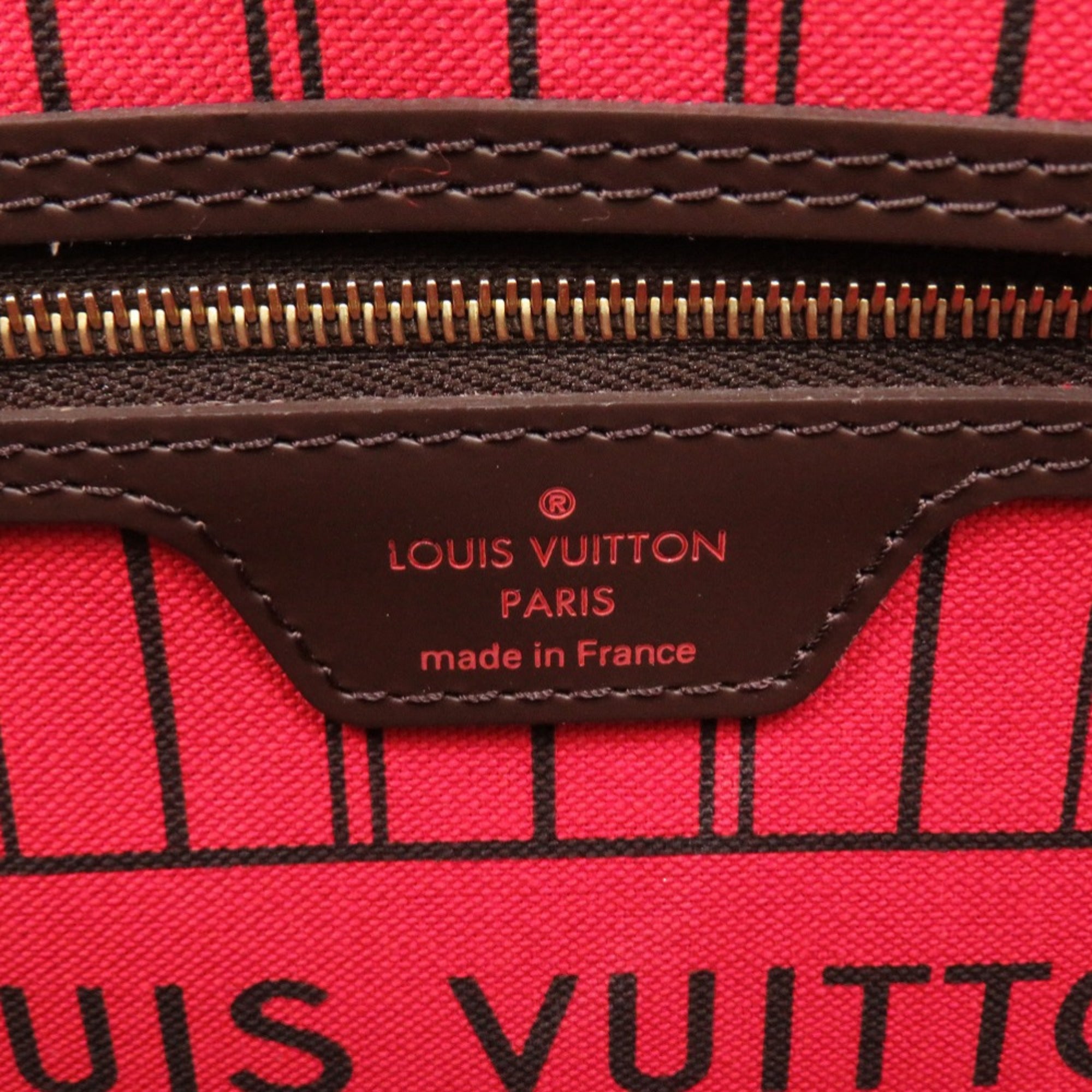 Louis Vuitton Damier Brown Damier Canvas Tote Bag (Pre-Owned)