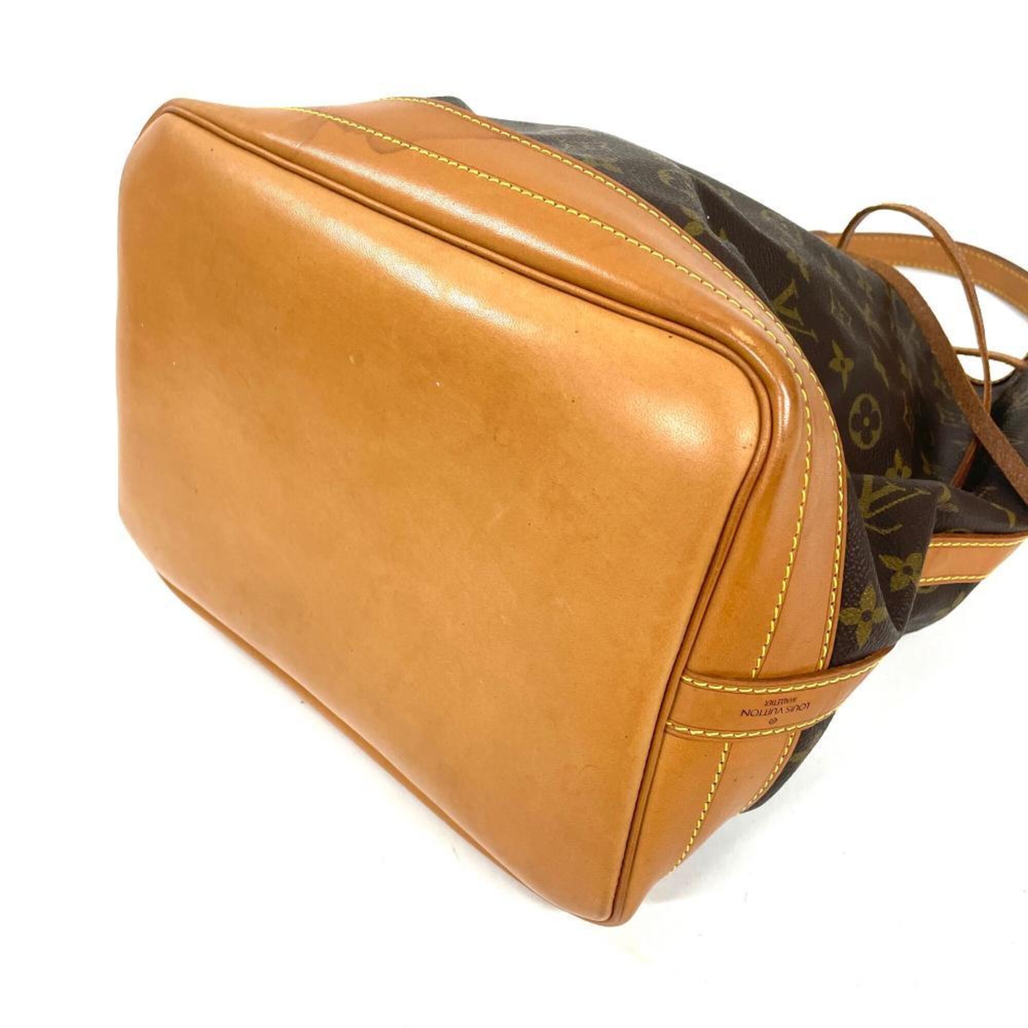 Louis Vuitton Brown Monogram Canvas Shoulder Bag (Pre-Owned)