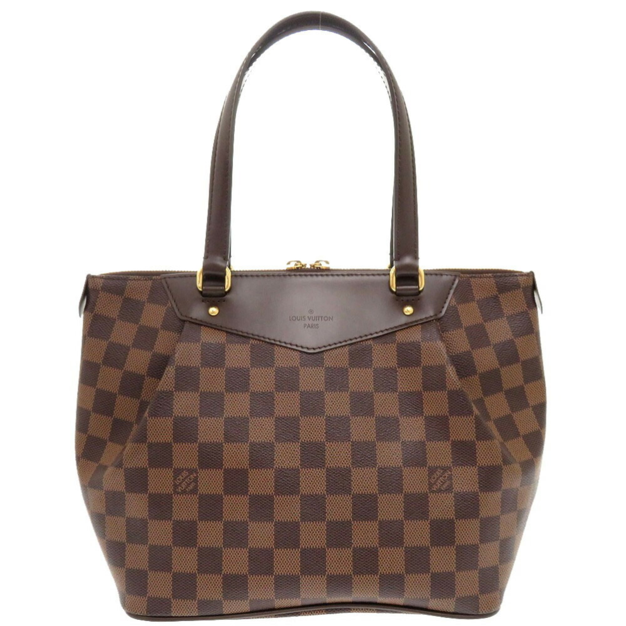 Louis Vuitton Brown Damier Canvas Handbag (Pre-Owned)