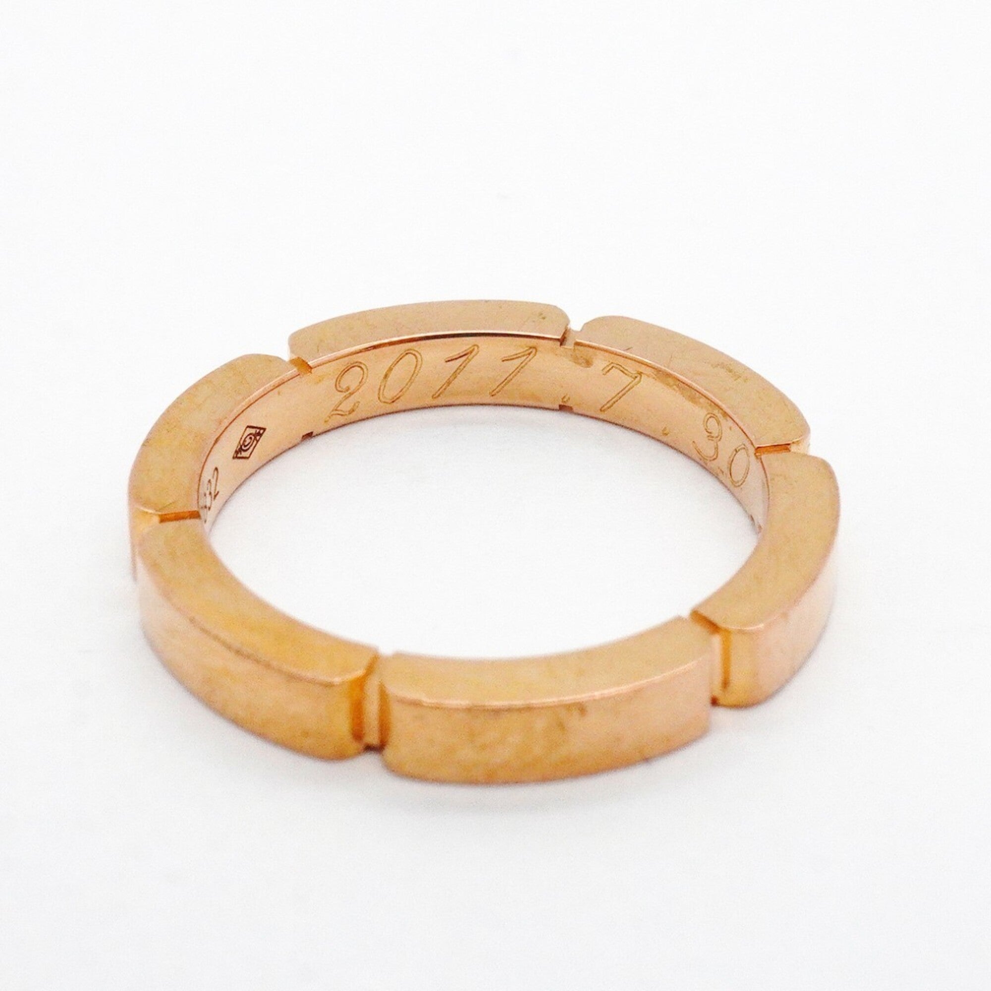 Cartier Pink Gold (18K) Band Ring (Pre-Owned)