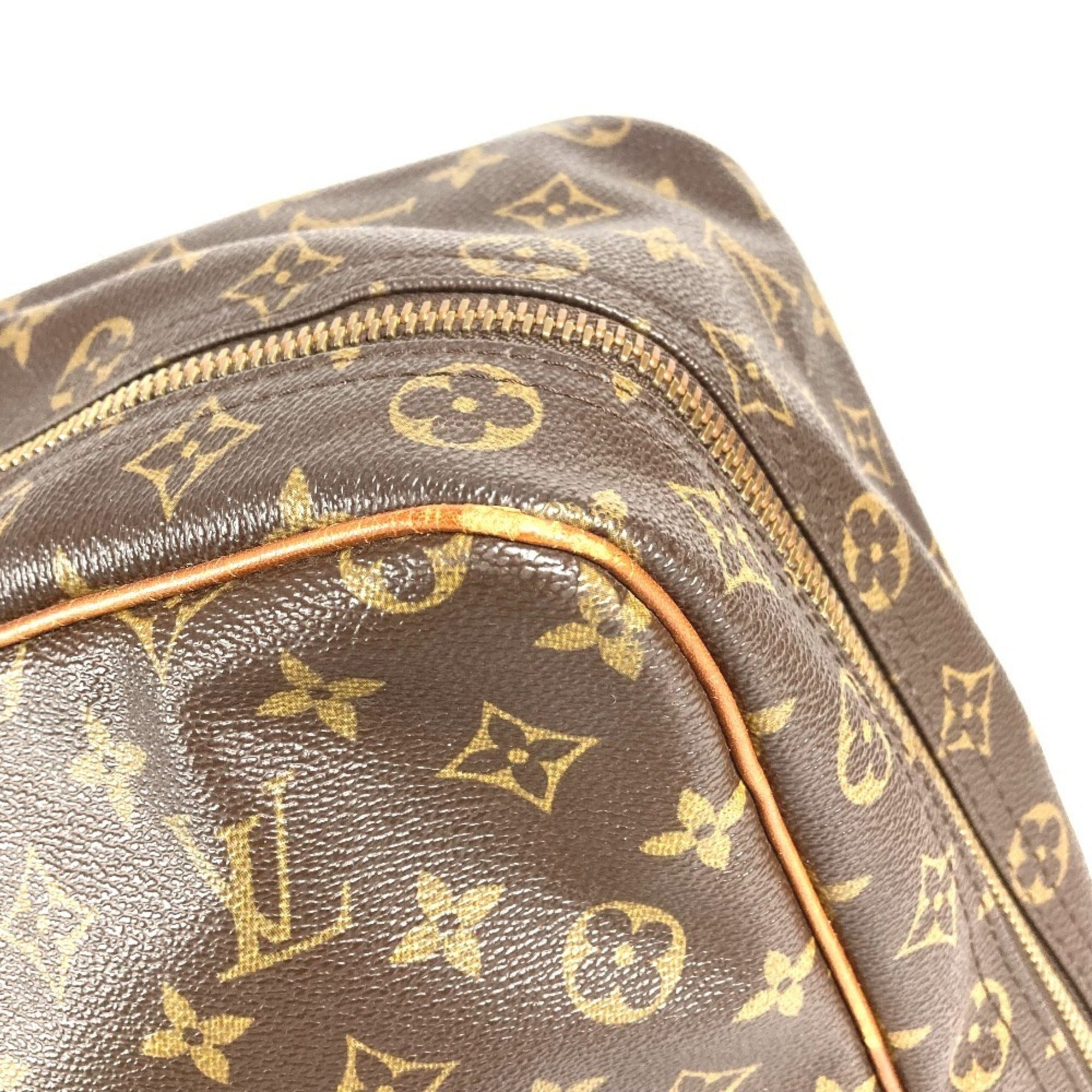 Louis Vuitton Brown Galle Monogram Monogram Boston Bag Shoulder Bag (Pre-Owned)