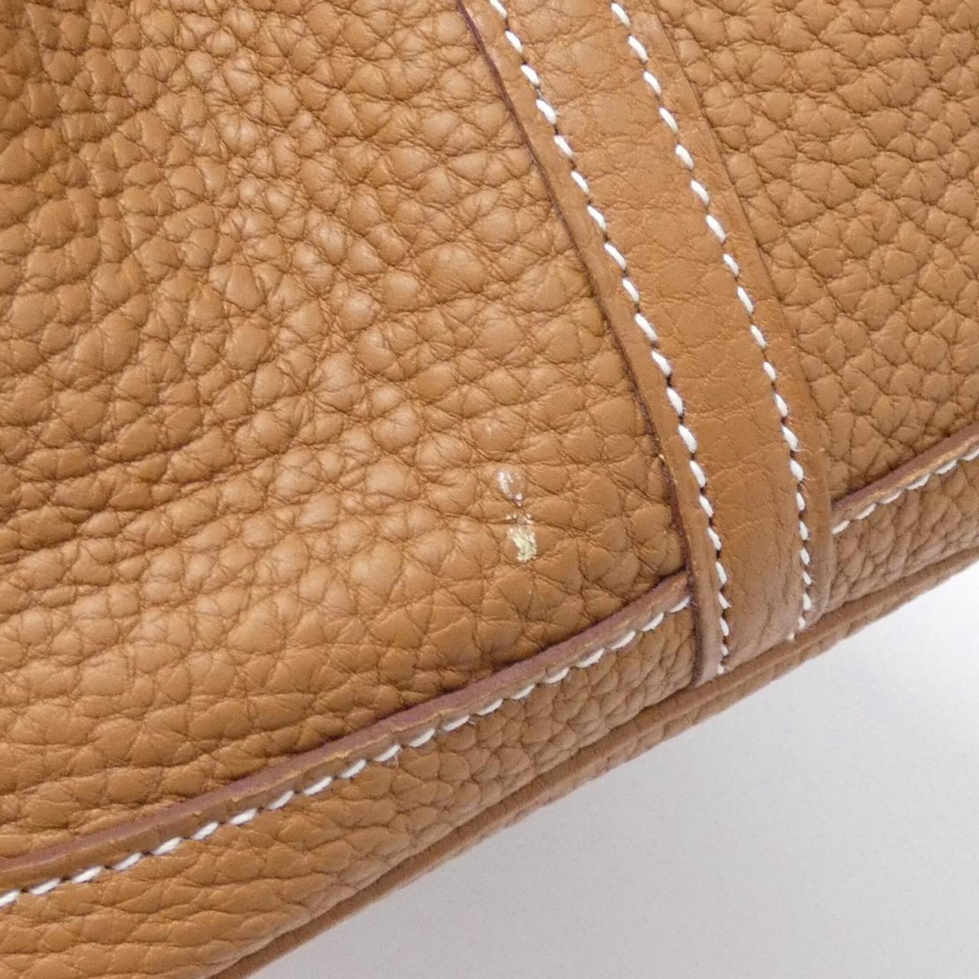 Hermes Gold Negonda Leather Handbag (Pre-Owned)