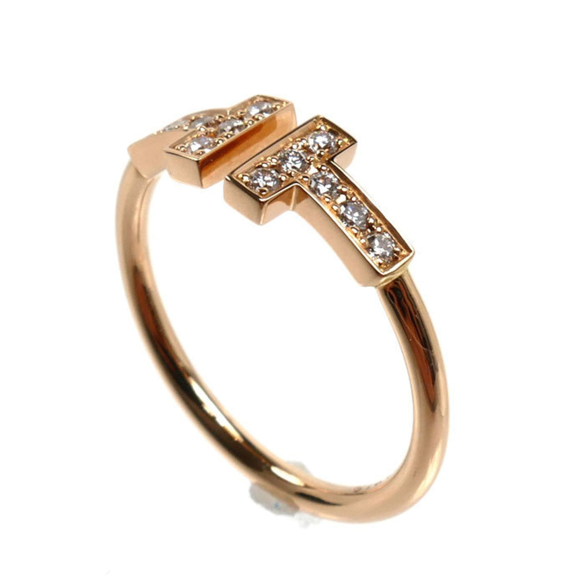 Tiffany Pink Gold (18K) Band Ring (Pre-Owned)