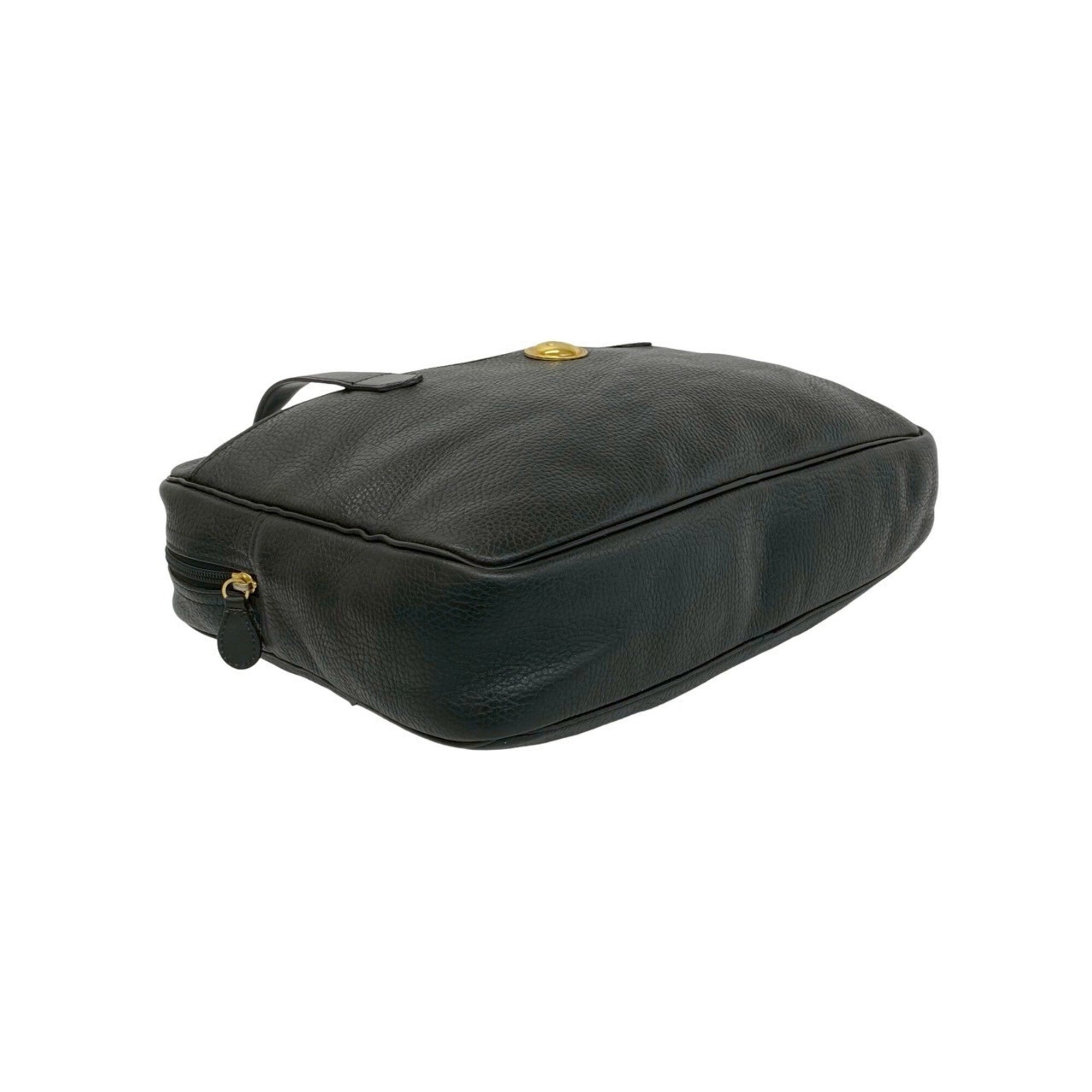 Christian Dior Black Leather Handbag (Pre-Owned)