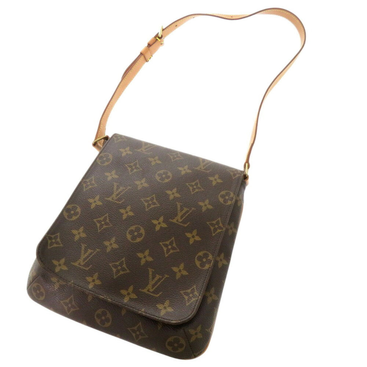 Louis Vuitton Brown Monogram Shoulder Bag (Pre-Owned)
