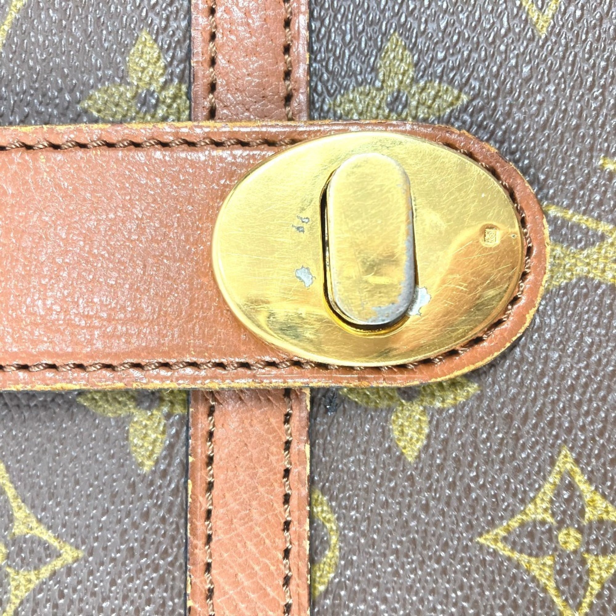 Louis Vuitton Brown Monogram Shoulder Bag (Pre-Owned)