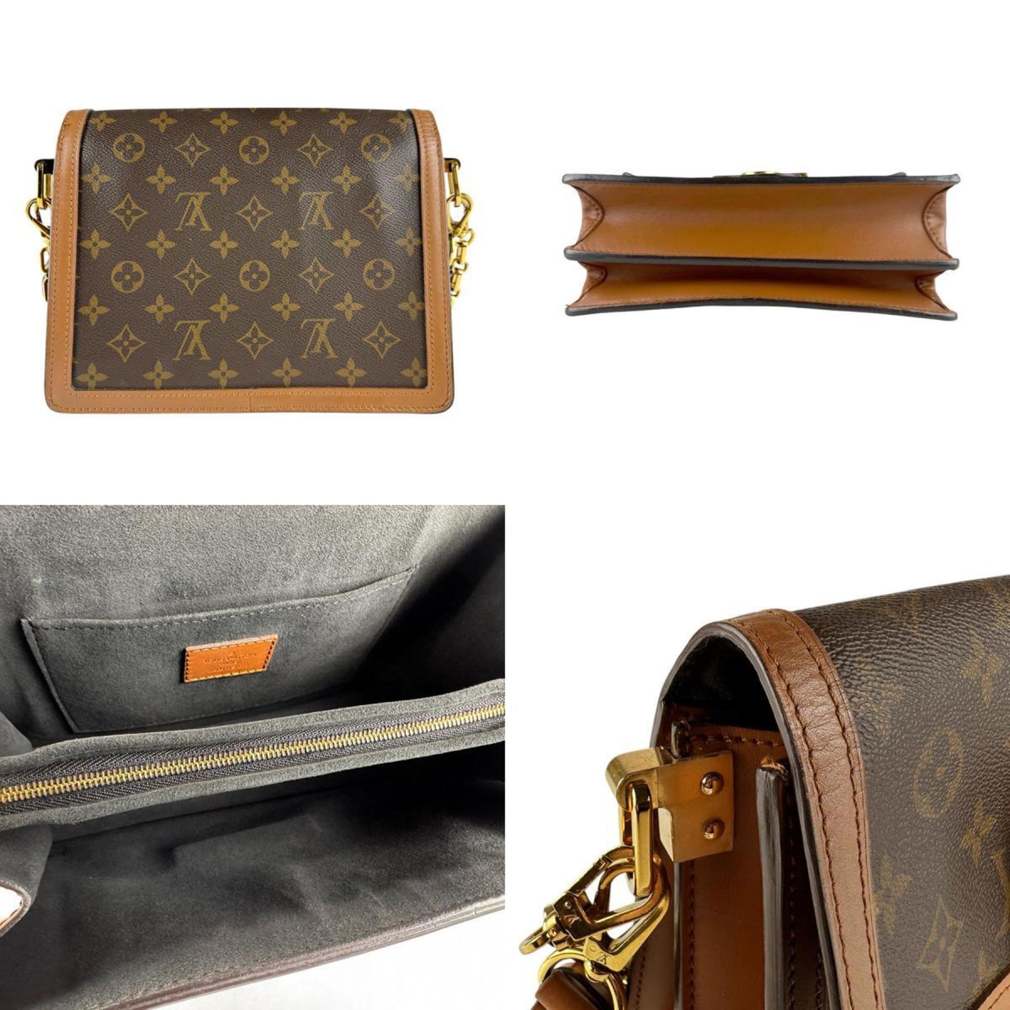 Louis Vuitton Brown Monogram Shoulder Bag (Pre-Owned)