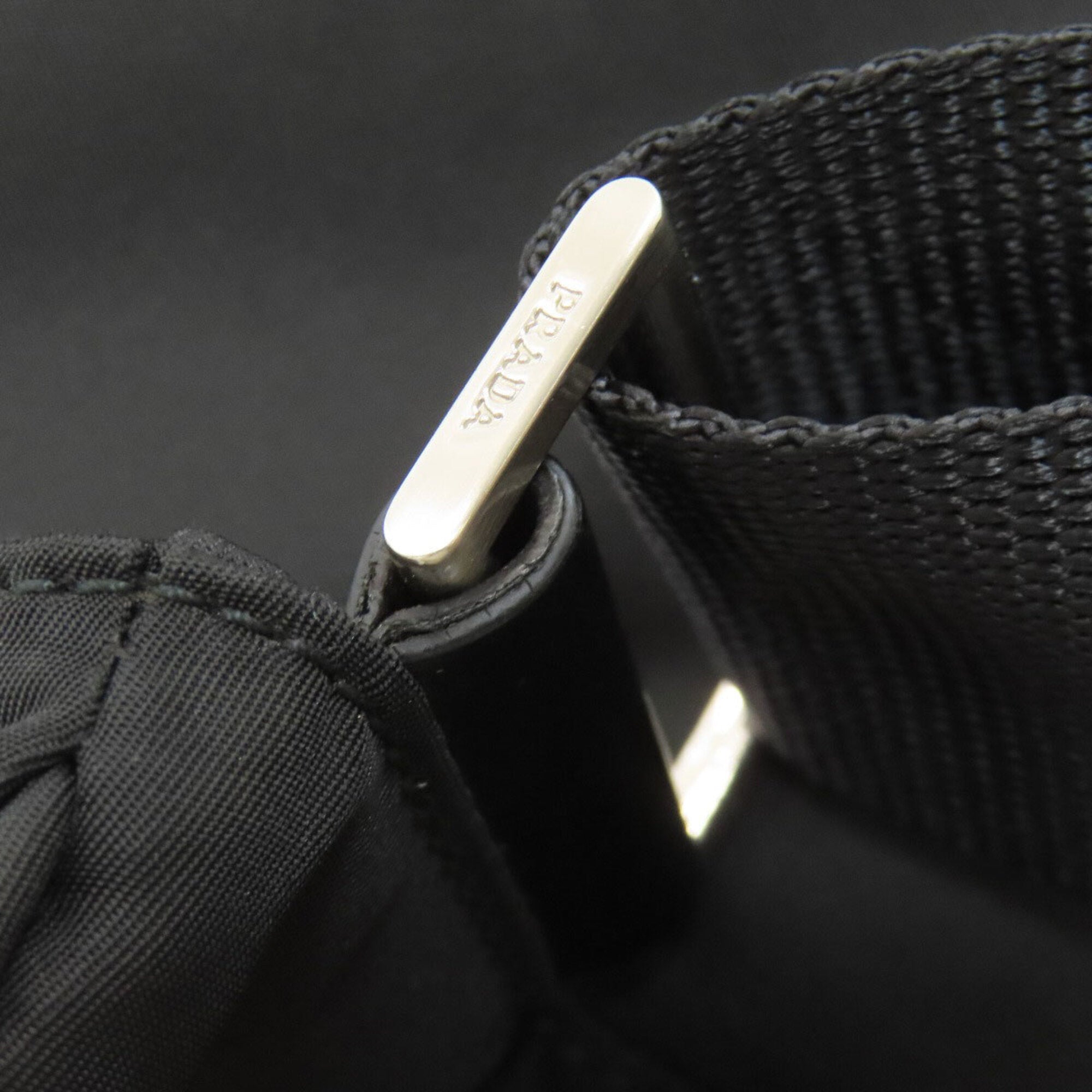 Prada Black Nylon Shoulder Bag (Pre-Owned)