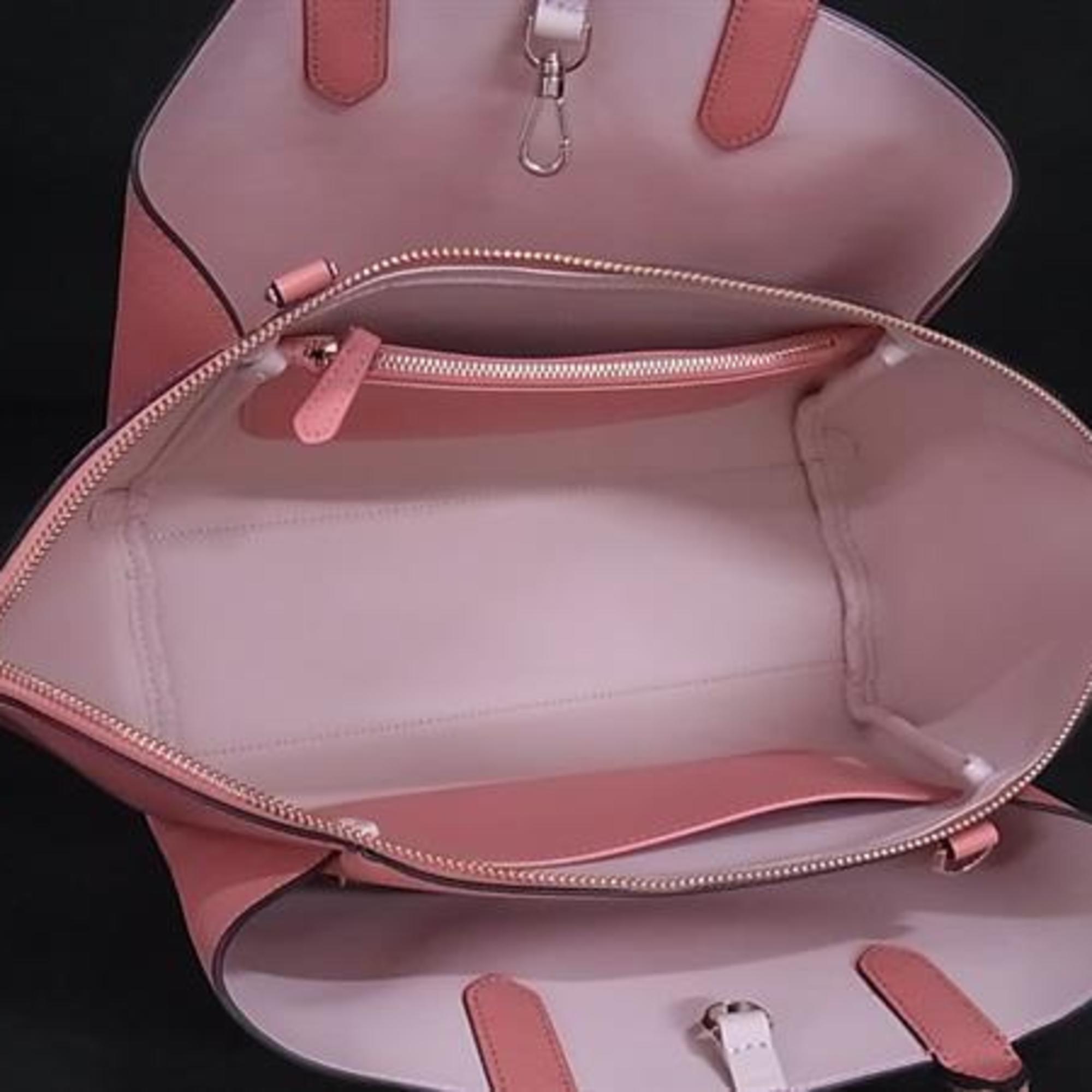 Kate Spade Pink Leather Handbag Shoulder Bag Tote Bag (Pre-Owned)