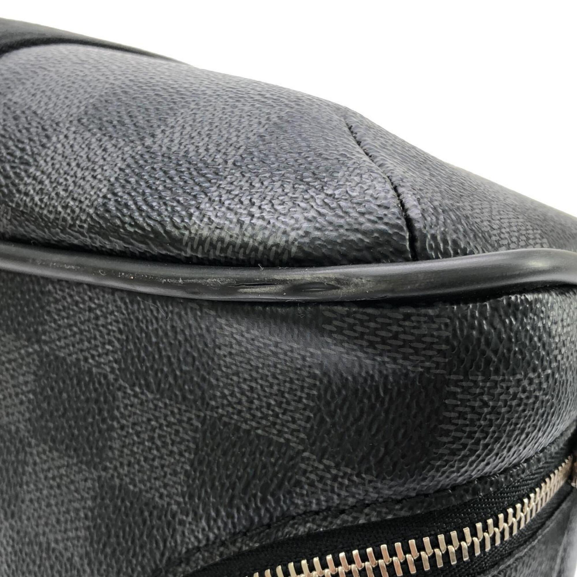 Louis Vuitton Graphite Coated Canvas Boston Bag (Pre-Owned)