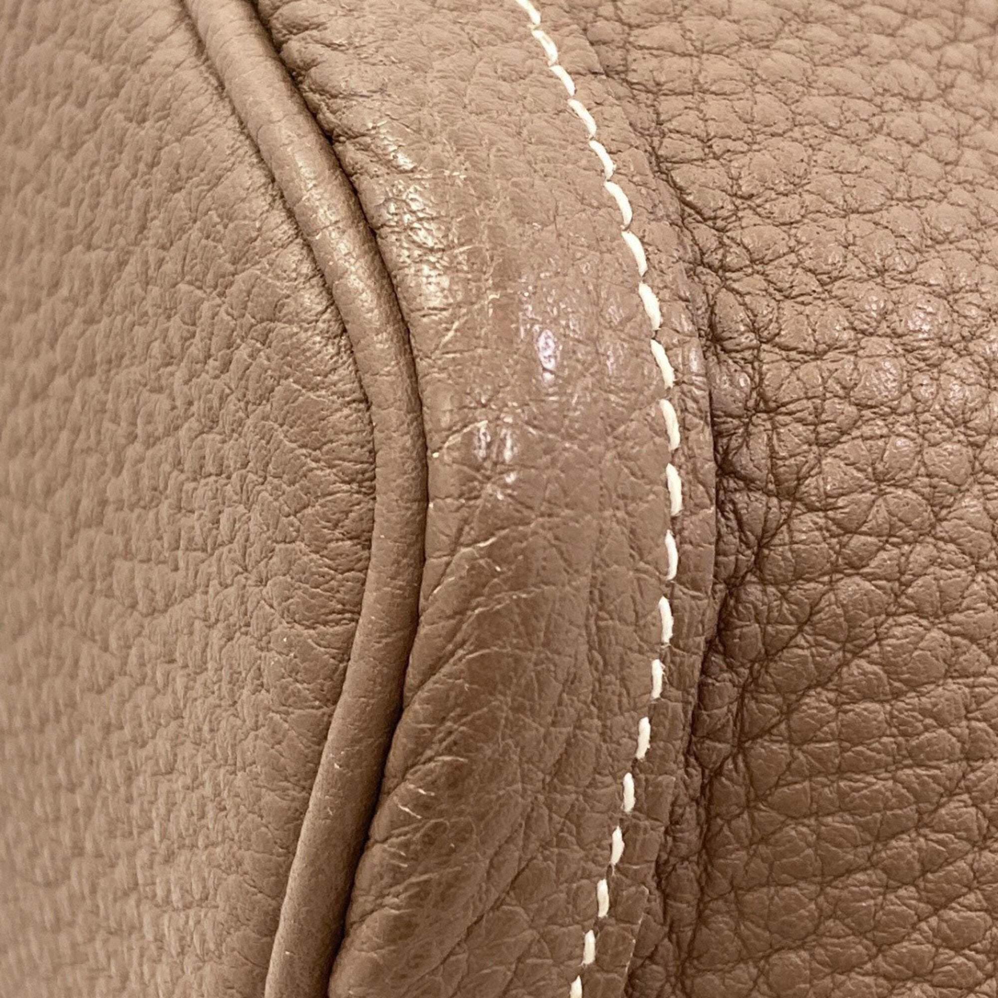 Hermes Etoupe Gray Negonda Leather Tote Bag (Pre-Owned)