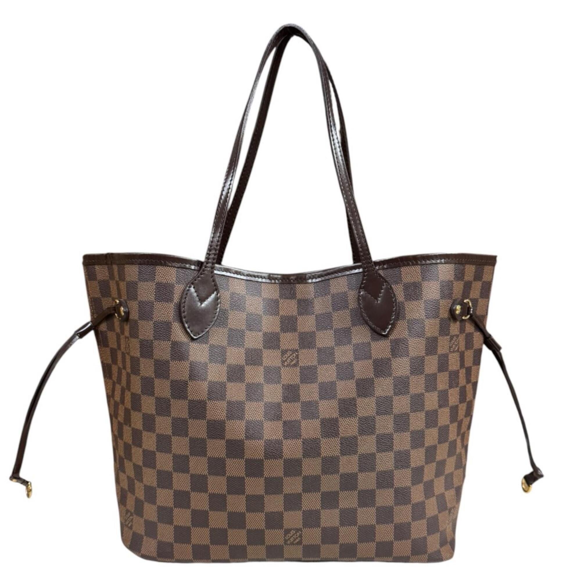 Louis Vuitton Damier Brown Damier Canvas Tote Bag (Pre-Owned)