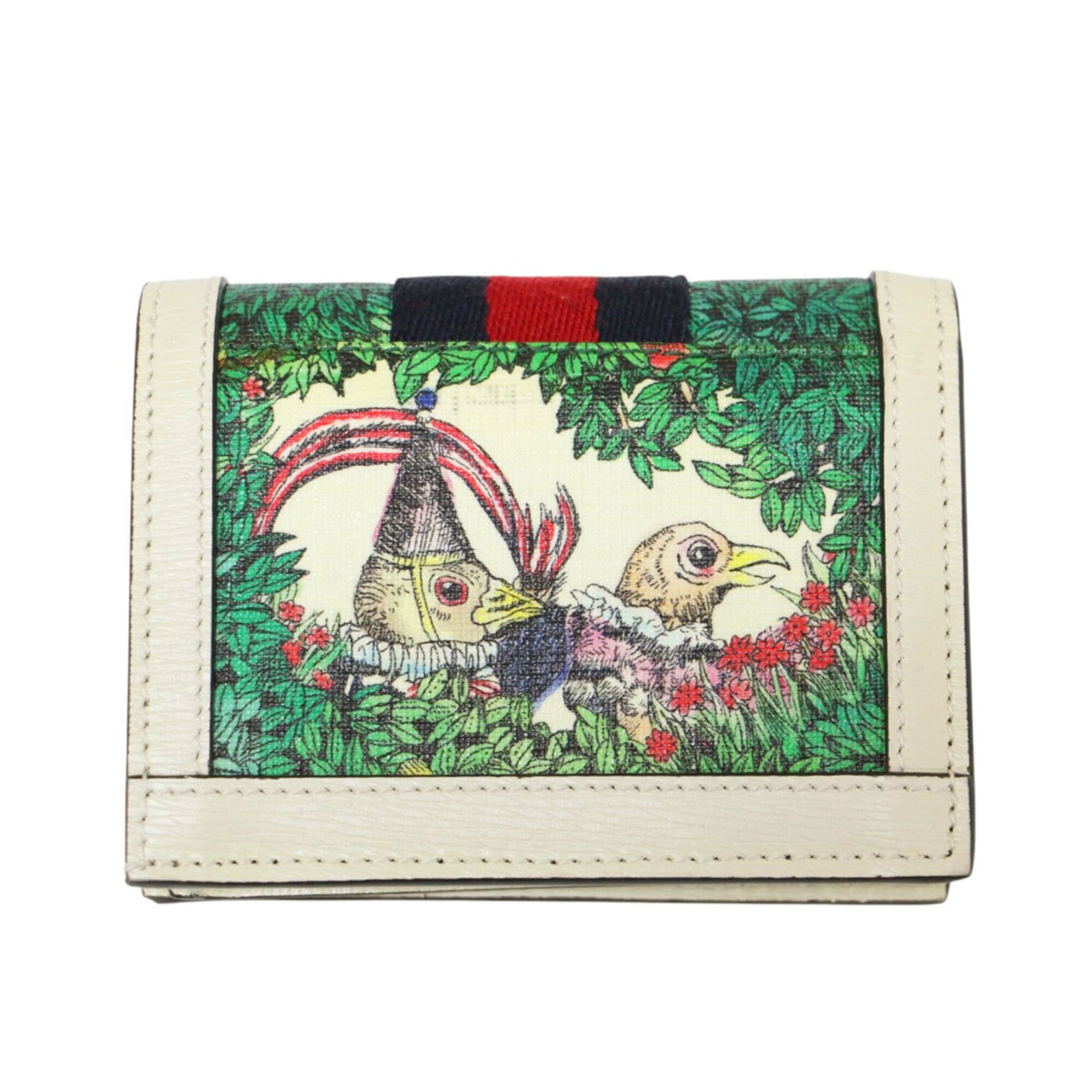 Gucci Ivory Leather Wallet (Bi-Fold) (Pre-Owned)