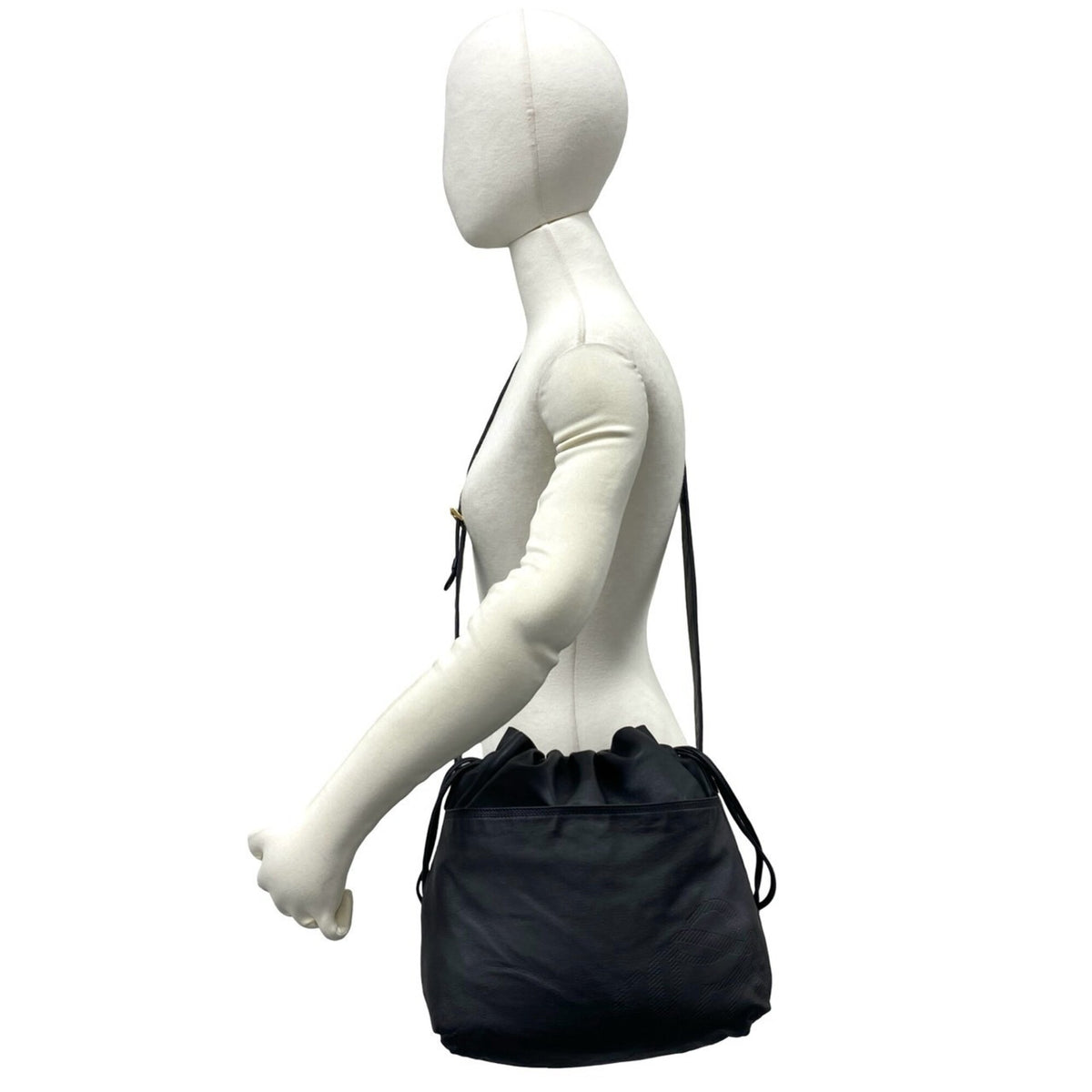 Loewe Black Leather Crossbody Bag Shoulder Bag (Pre-Owned)