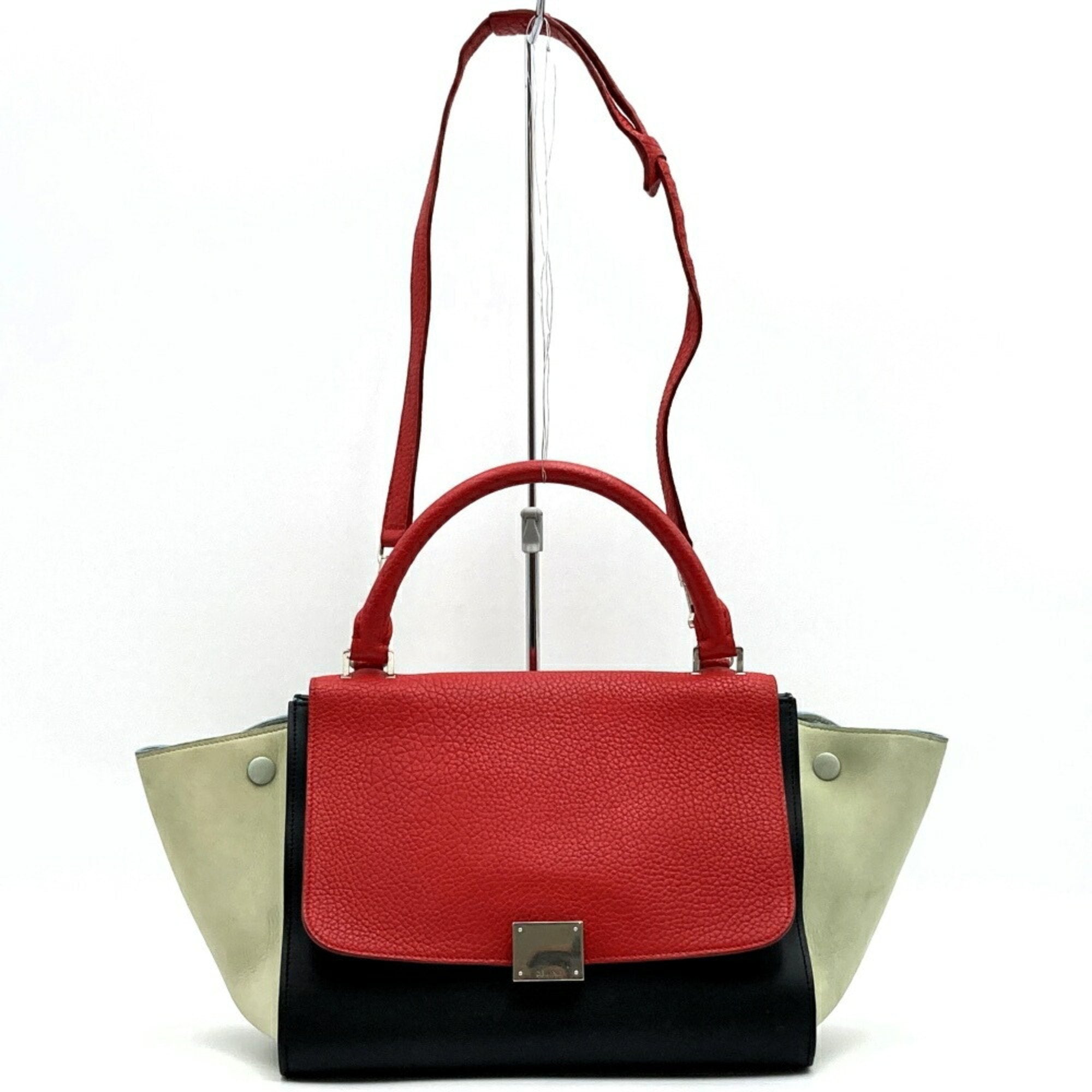 Celine Multi-Color Leather Handbag Shoulder Bag (Pre-Owned)