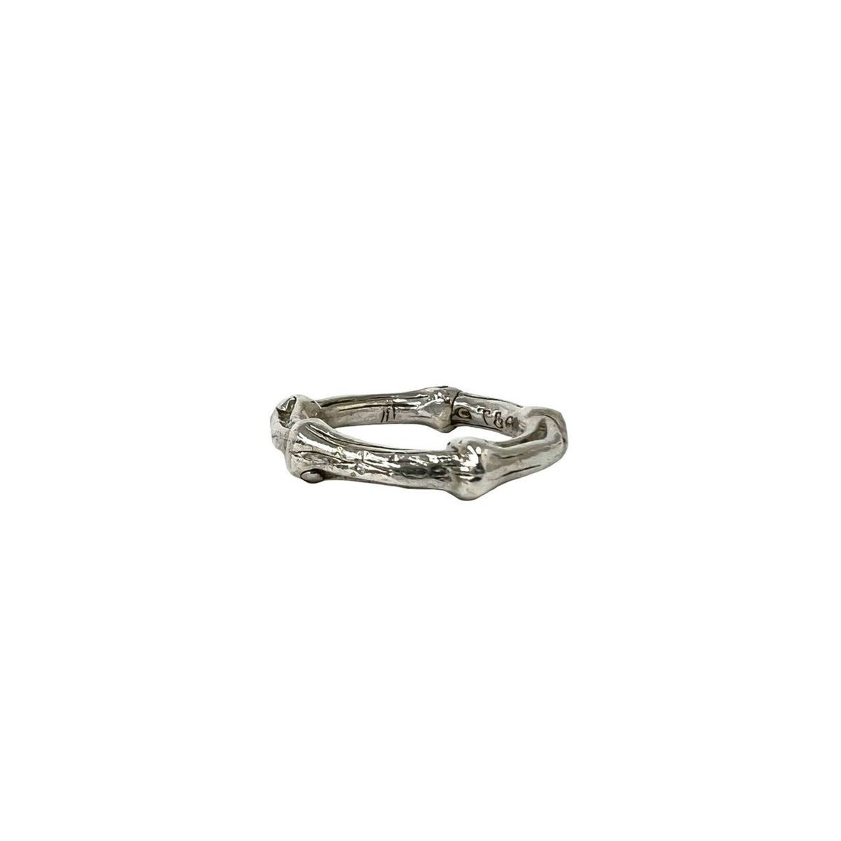 Tiffany Silver Silver 925 Band Ring (Pre-Owned)