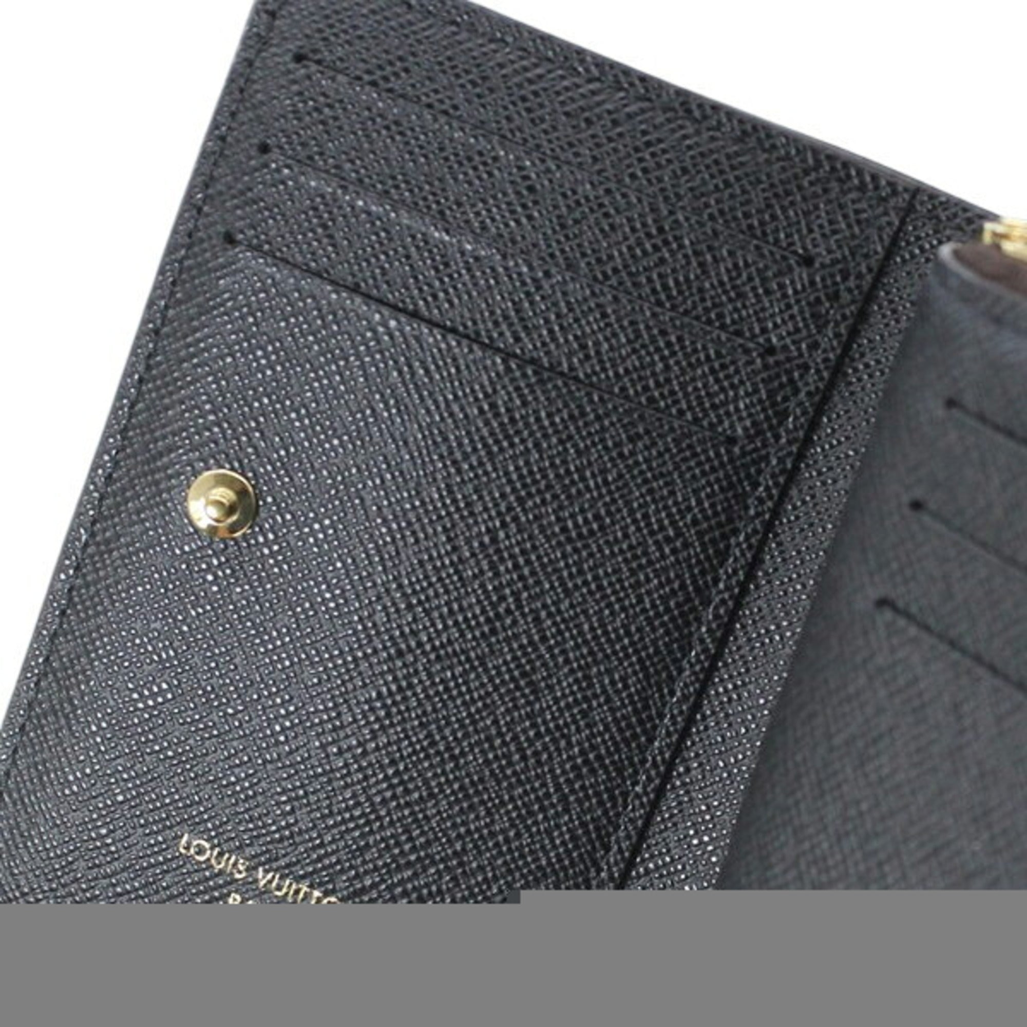 Louis Vuitton Brown Monogram Reverse Monogram Reverse Canvas Wallet (Bi-Fold) (Pre-Owned)