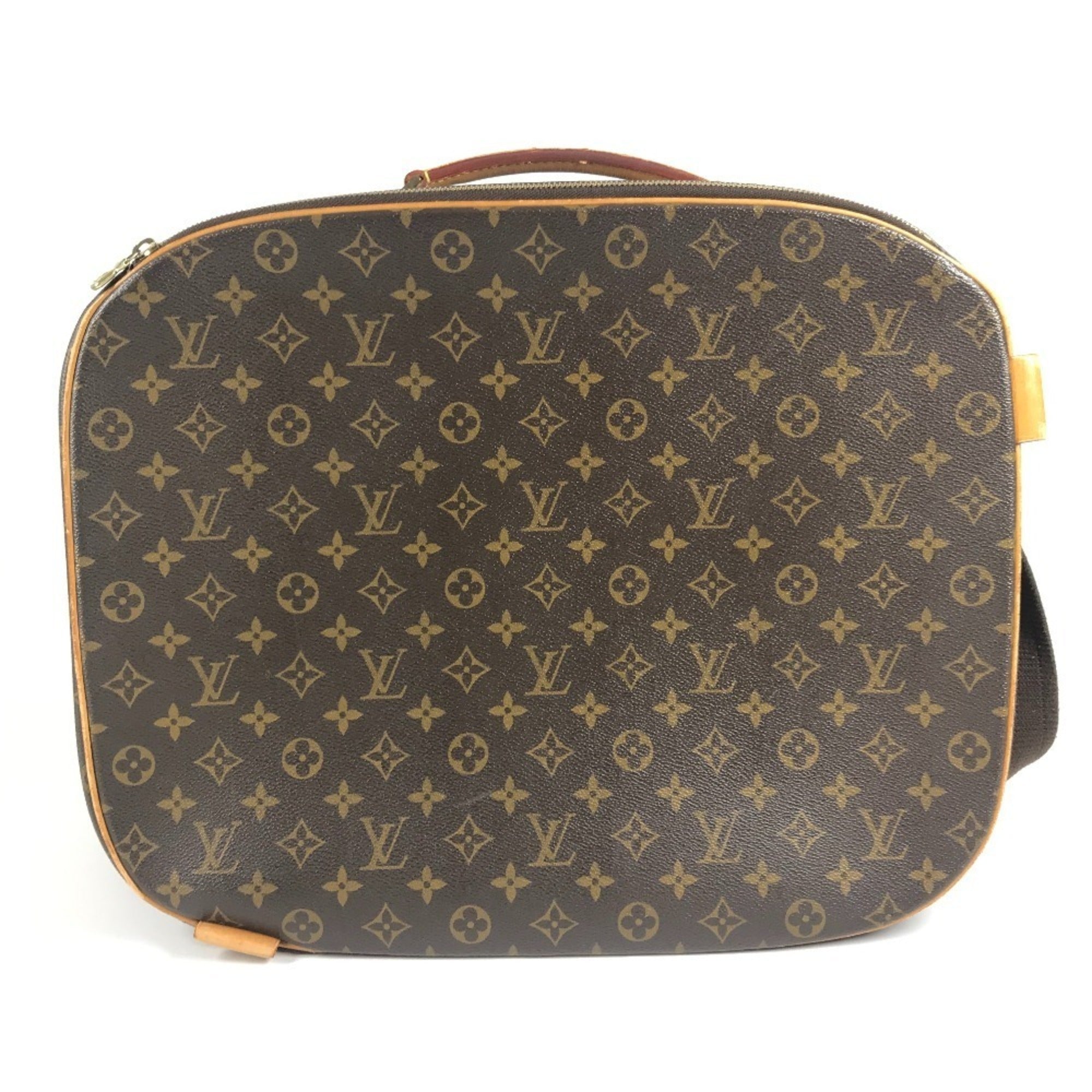 Louis Vuitton Brown Monogram Boston Bag Shoulder Bag (Pre-Owned)