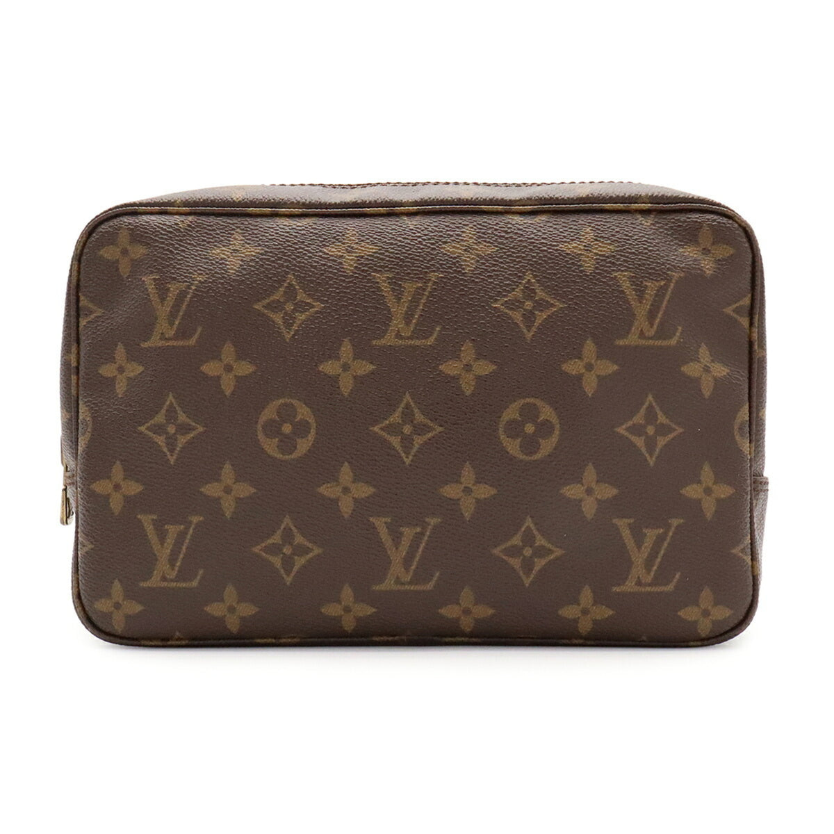 Louis Vuitton Brown Monogram Monogram Clutch Bag Handbag Pouch (Pre-Owned)