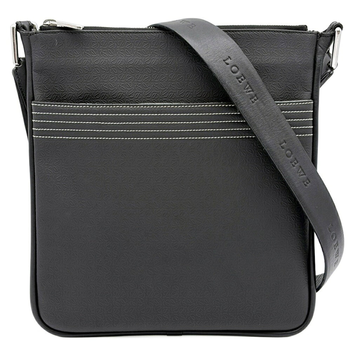 Loewe Black Pvc Leather Shoulder Bag (Pre-Owned)