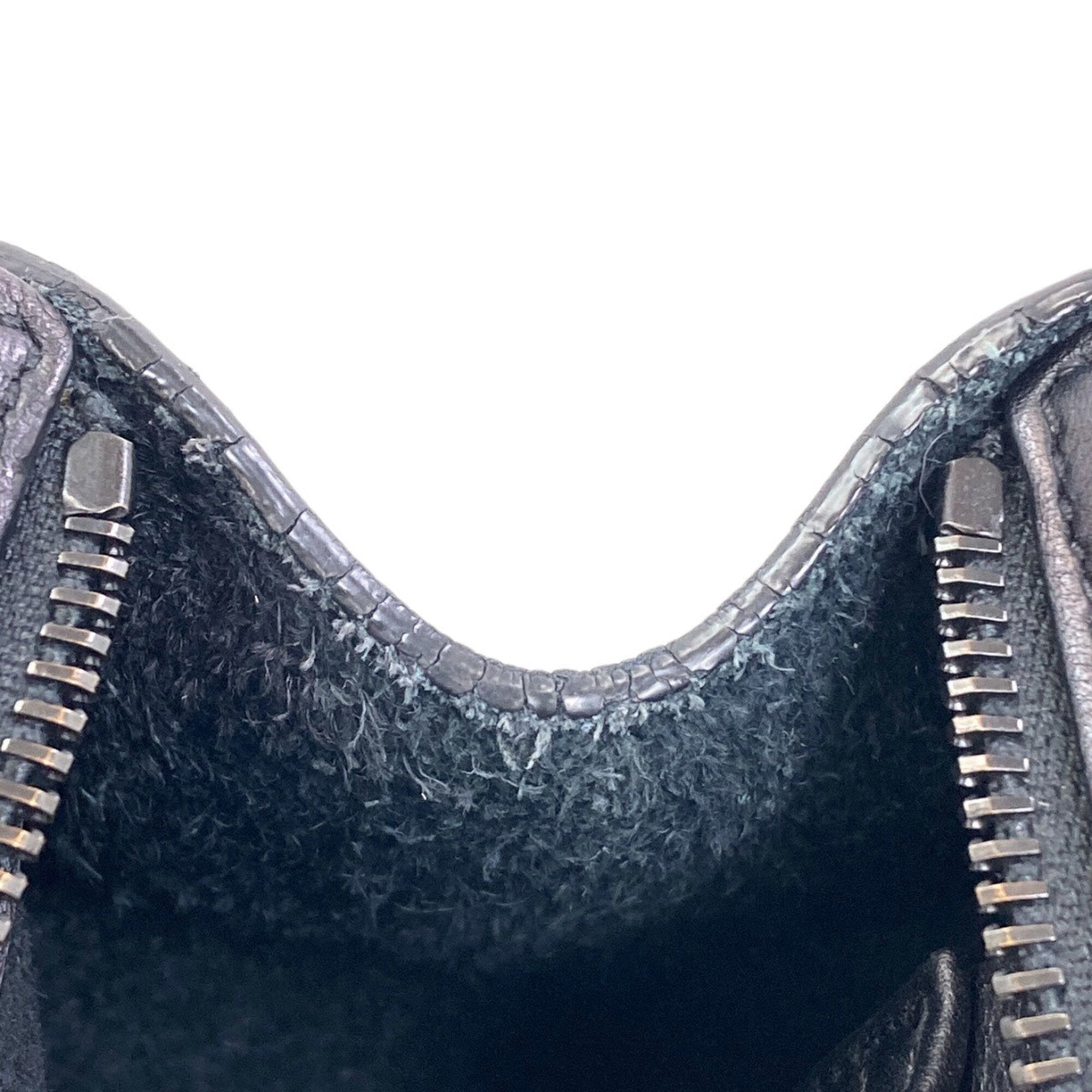 Saint Laurent Black Leather Handbag (Pre-Owned)