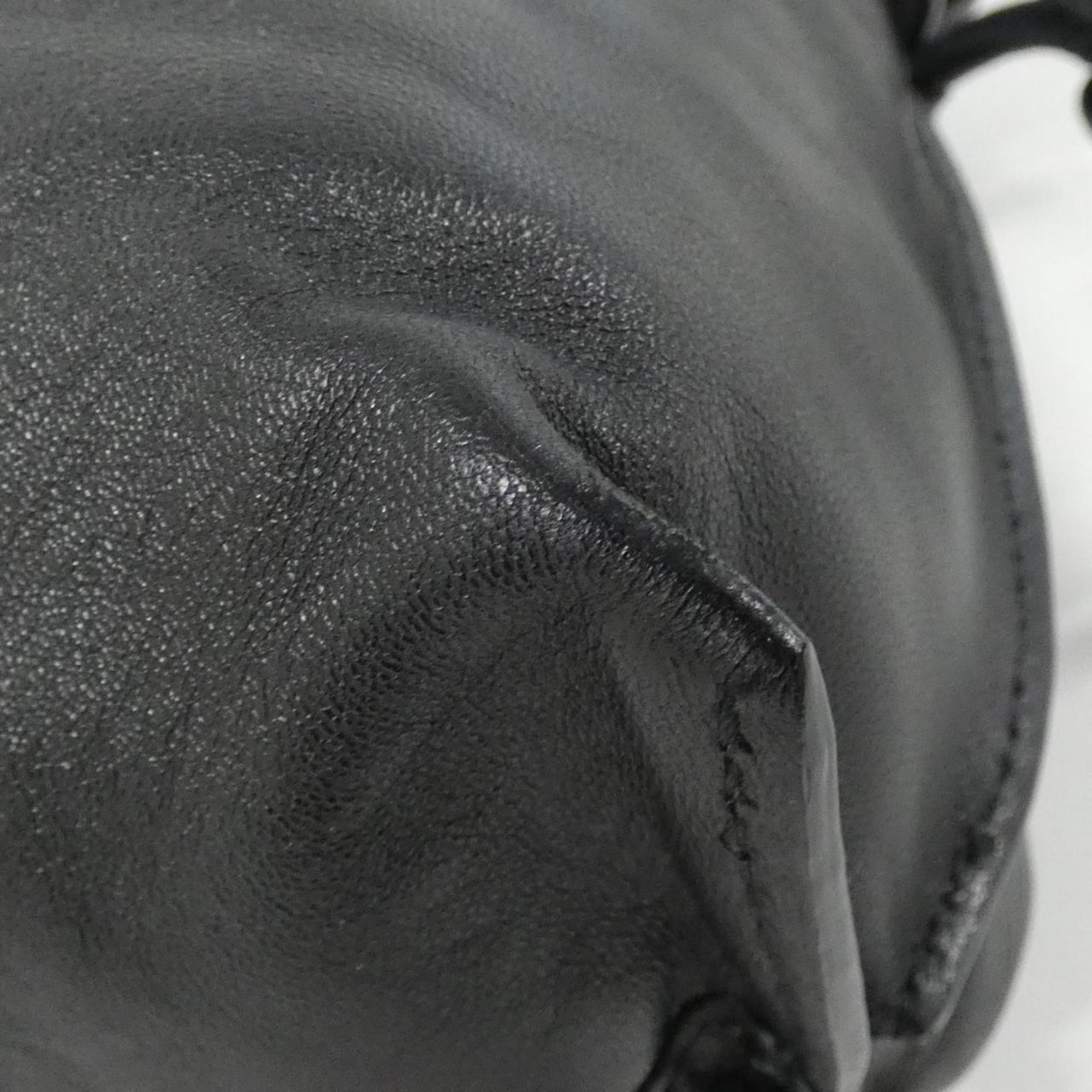 Loewe Black Leather Handbag (Pre-Owned)
