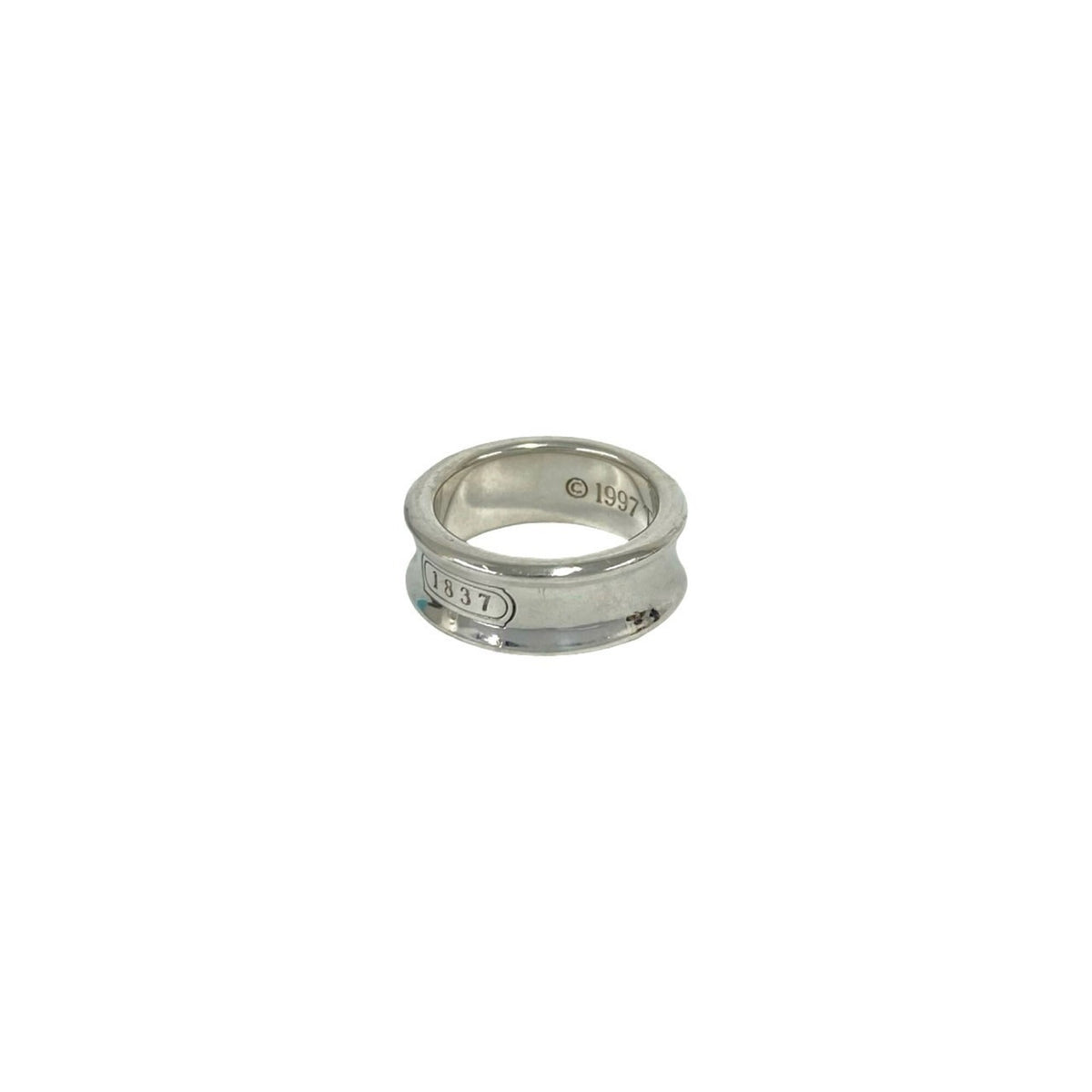 Tiffany Silver Silver 925 Band Ring (Pre-Owned)