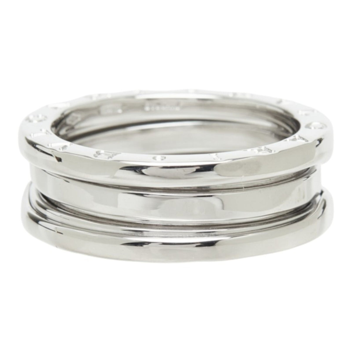 Bvlgari White Gold White Gold (18K) Band Ring (Pre-Owned)