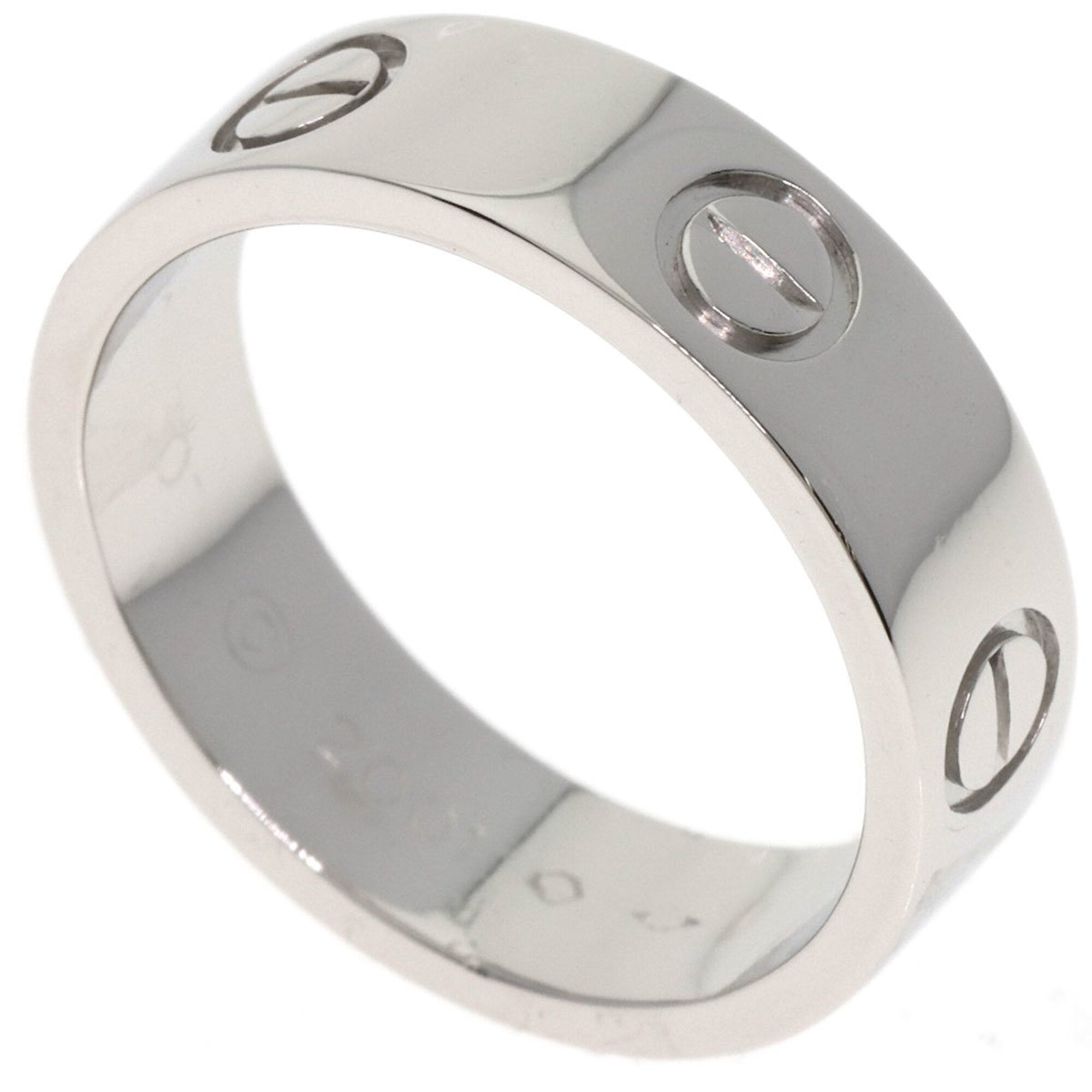 Cartier Love Platinum 950 Band Ring (Pre-Owned)