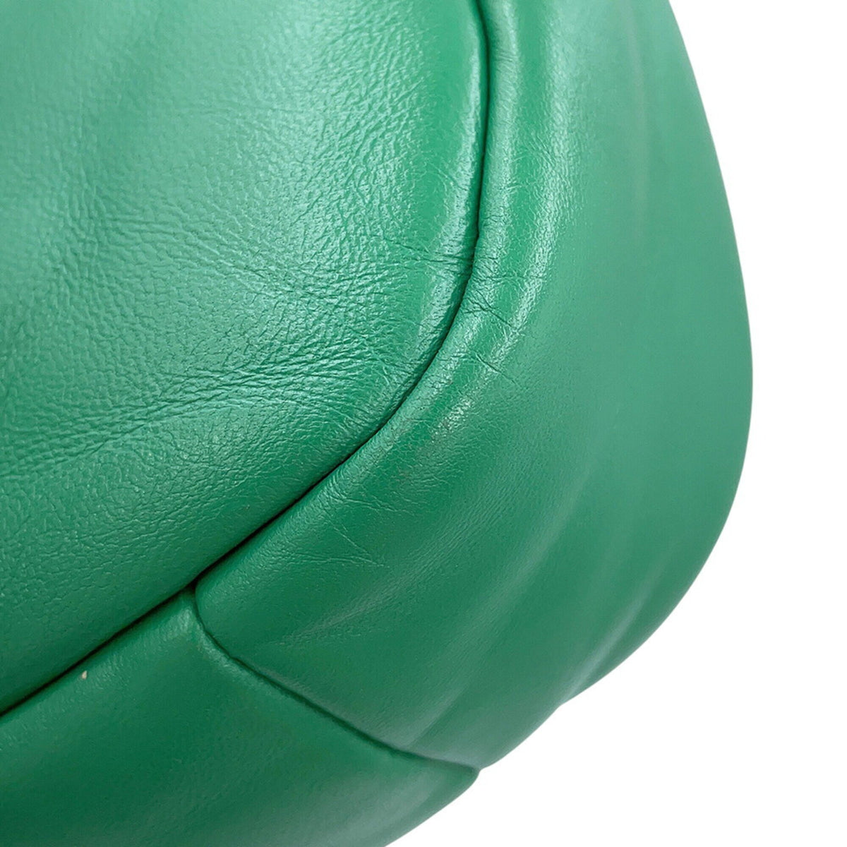 Prada Green Nappa Leather Leather Handbag (Pre-Owned)