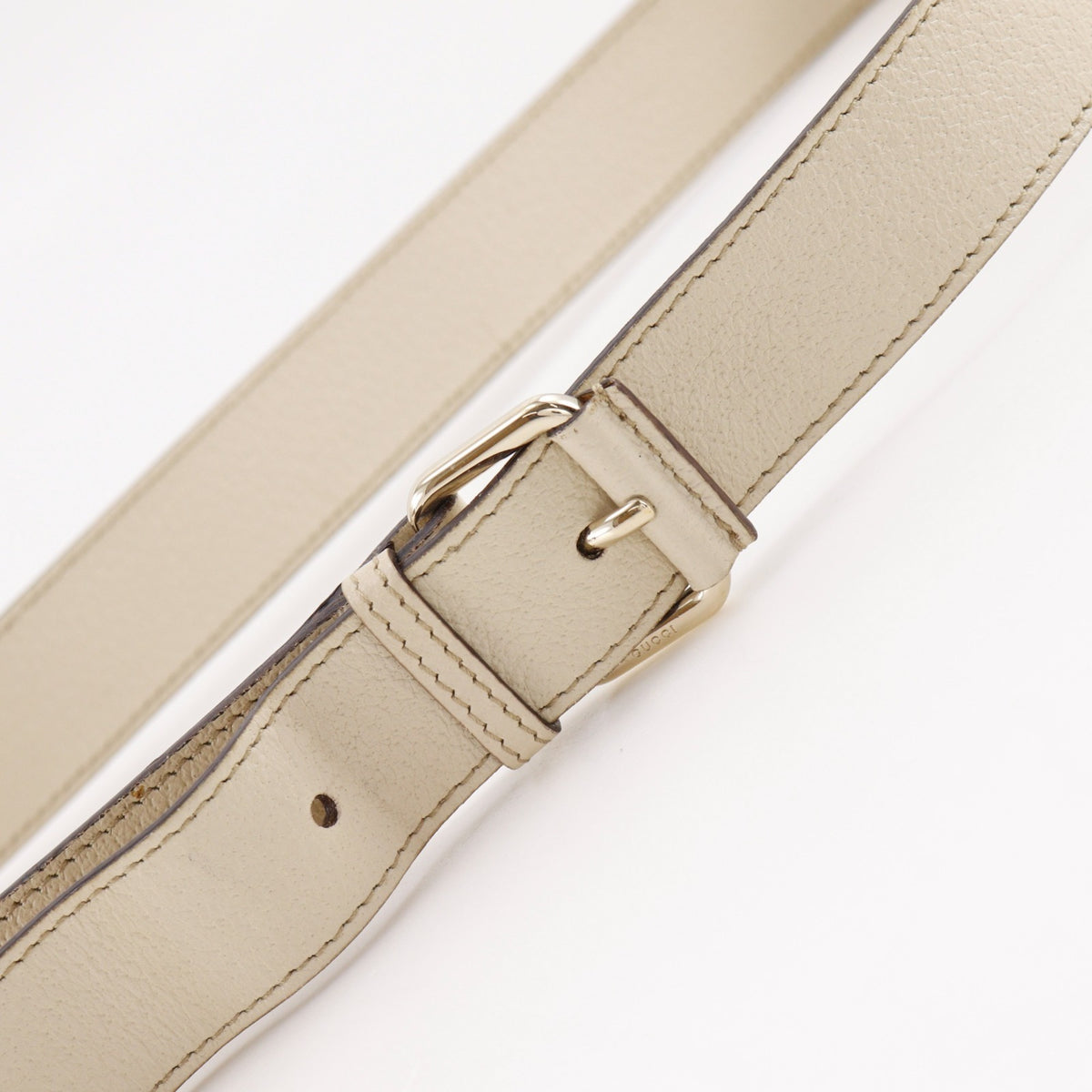 Gucci Gg Canvas Beige Gg Canvas Shoulder Bag (Pre-Owned)