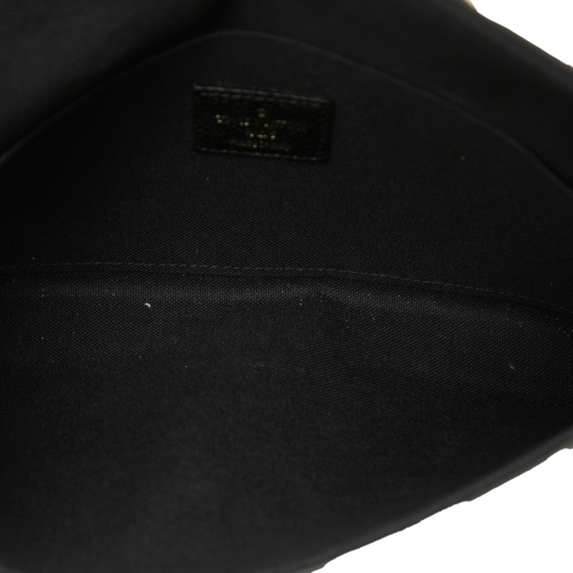 Louis Vuitton Black Noir Monogram Empreinte Pochette Shoulder Bag (Pre-Owned)