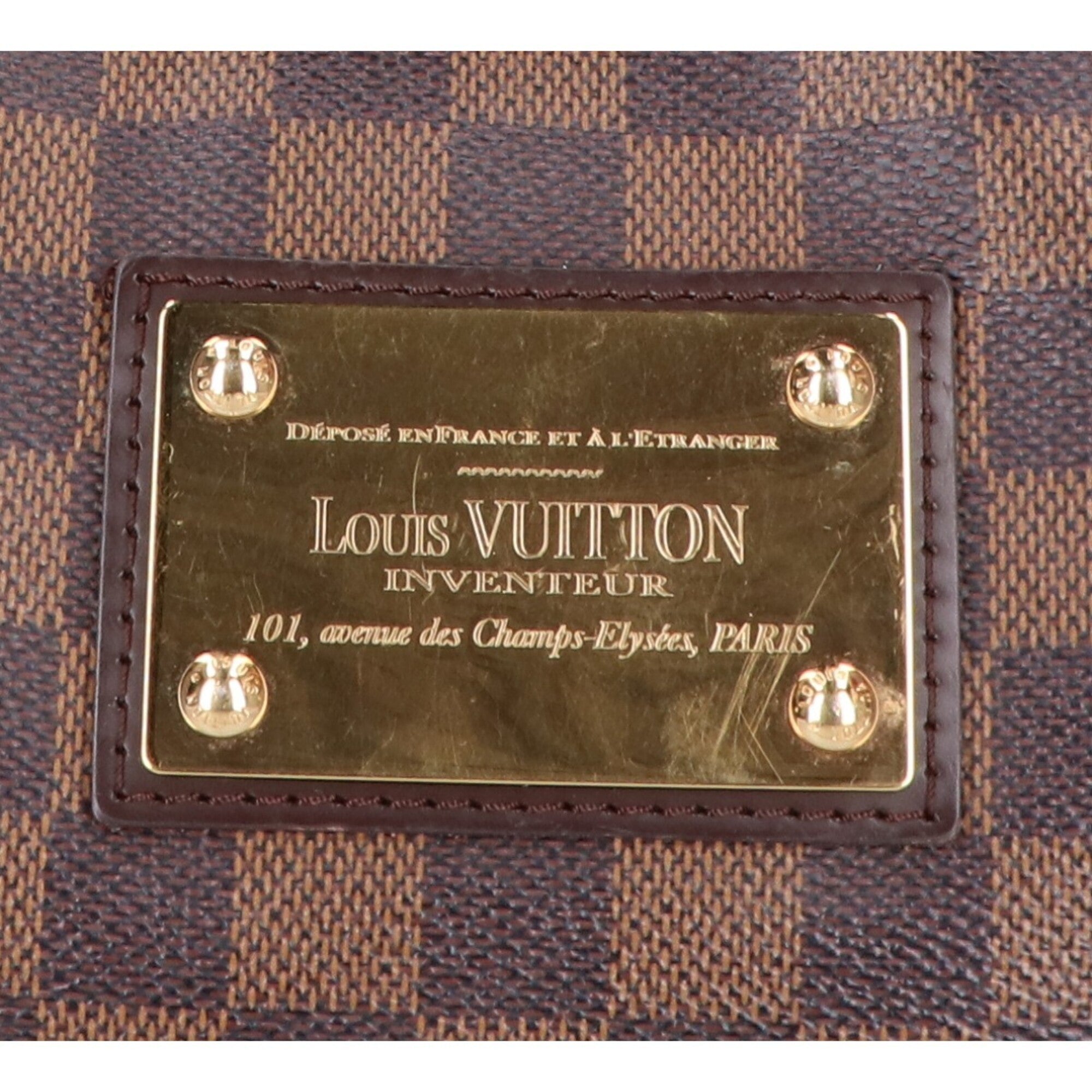 Louis Vuitton Brown Damier Canvas Shoulder Bag (Pre-Owned)