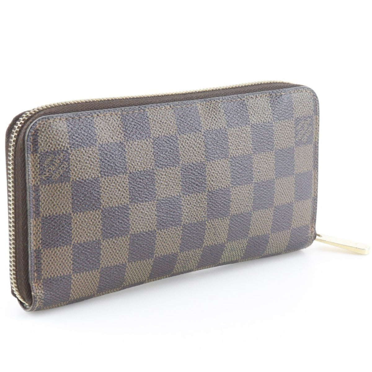 Louis Vuitton Damier Brown Damier Canvas Long Wallet (Bi-Fold) (Pre-Owned)