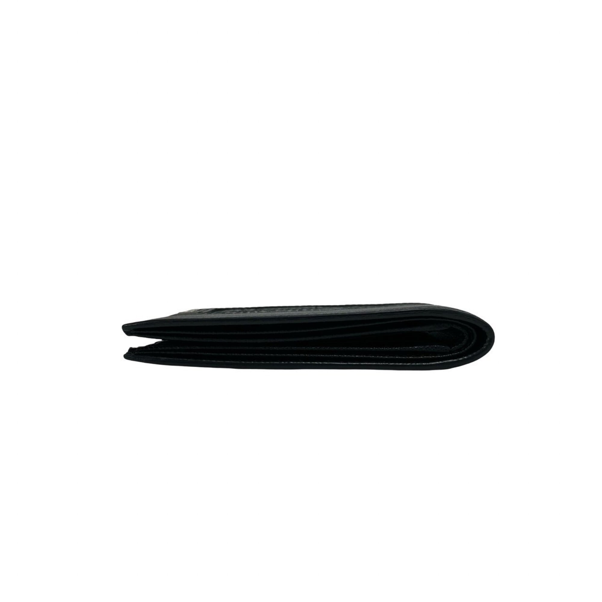 Prada Black Leather Wallet (Bi-Fold) (Pre-Owned)