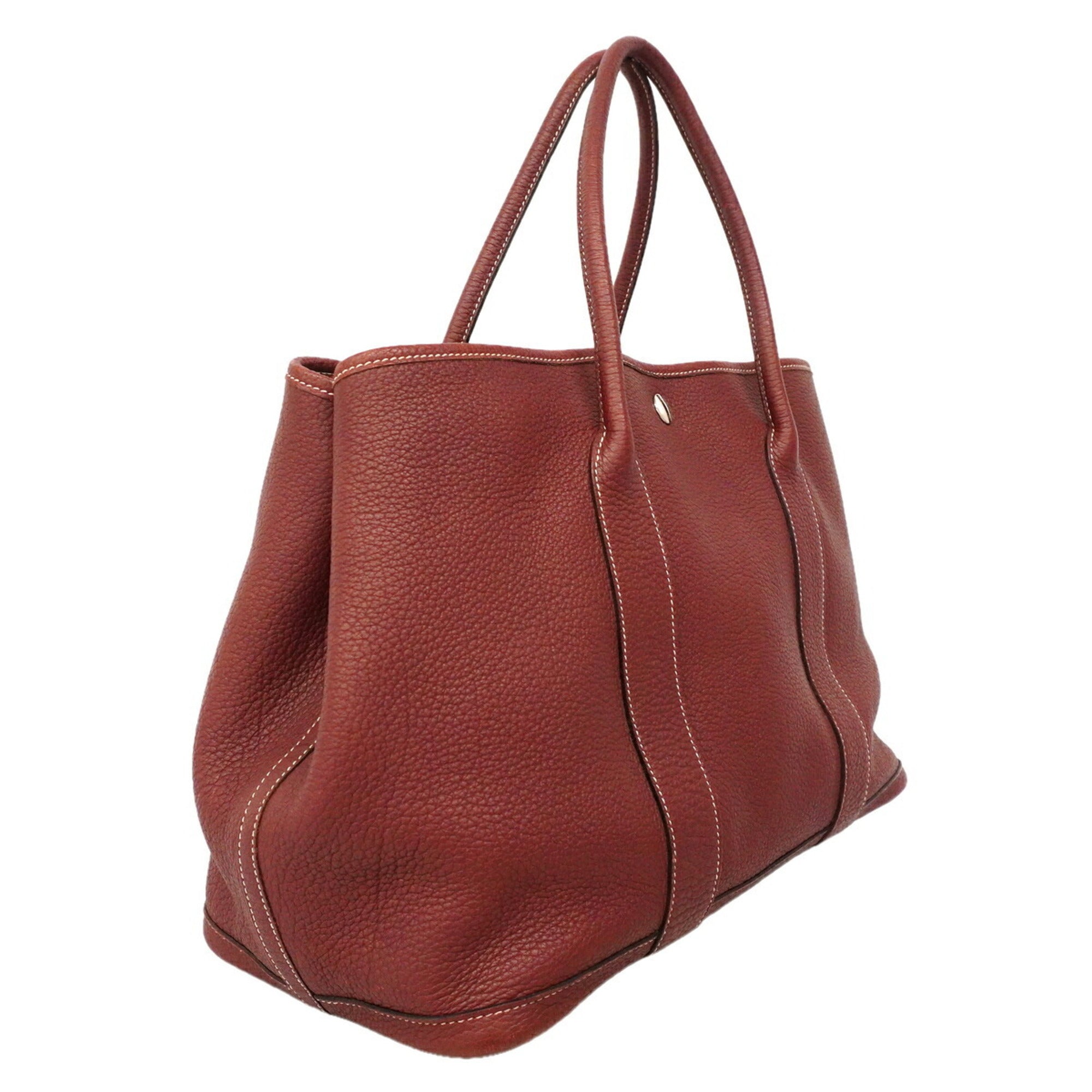 Hermes Rouge H Negonda Leather Tote Bag (Pre-Owned)