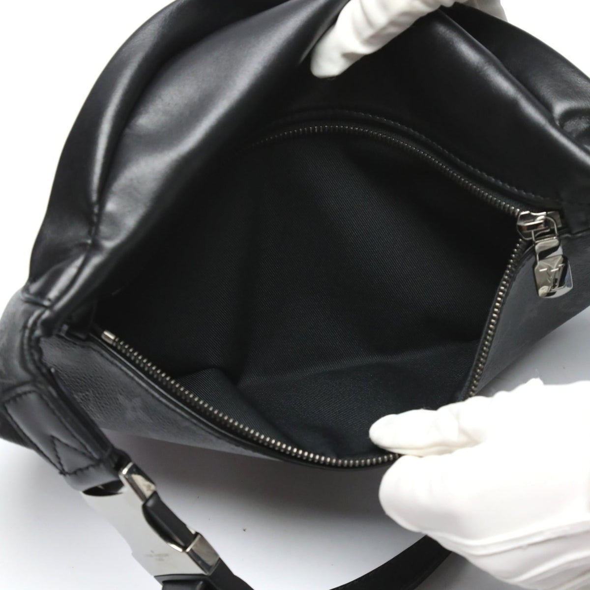 Louis Vuitton Black Monogram Sling Bag (Pre-Owned)