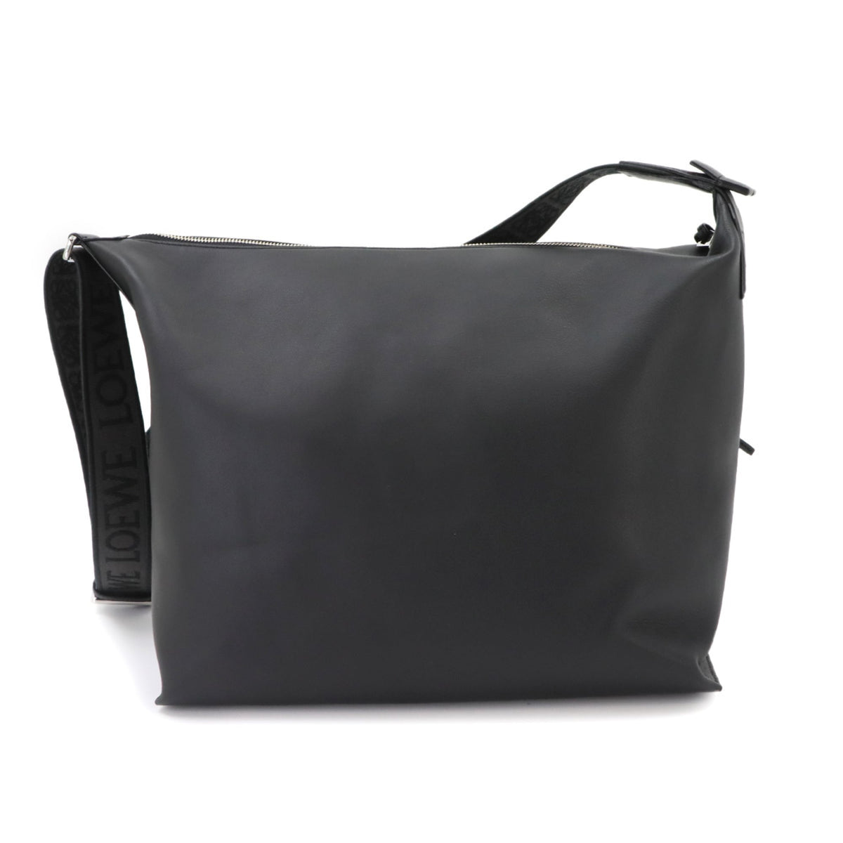 Loewe Black Leather Crossbody Bag Handbag Shoulder Bag (Pre-Owned)