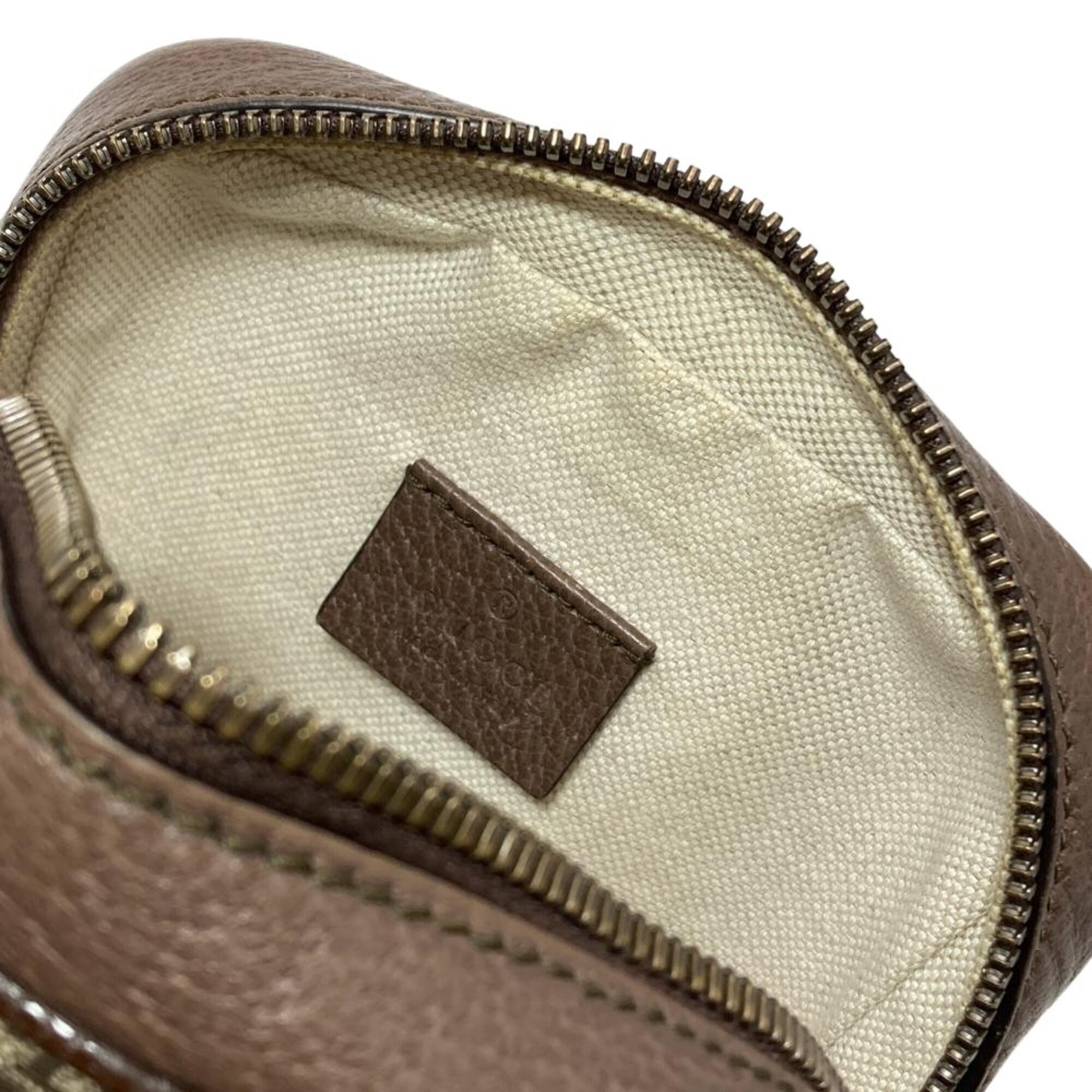Gucci Ophidia Beige Gg Supreme Messenger Bag Shoulder Bag (Pre-Owned)