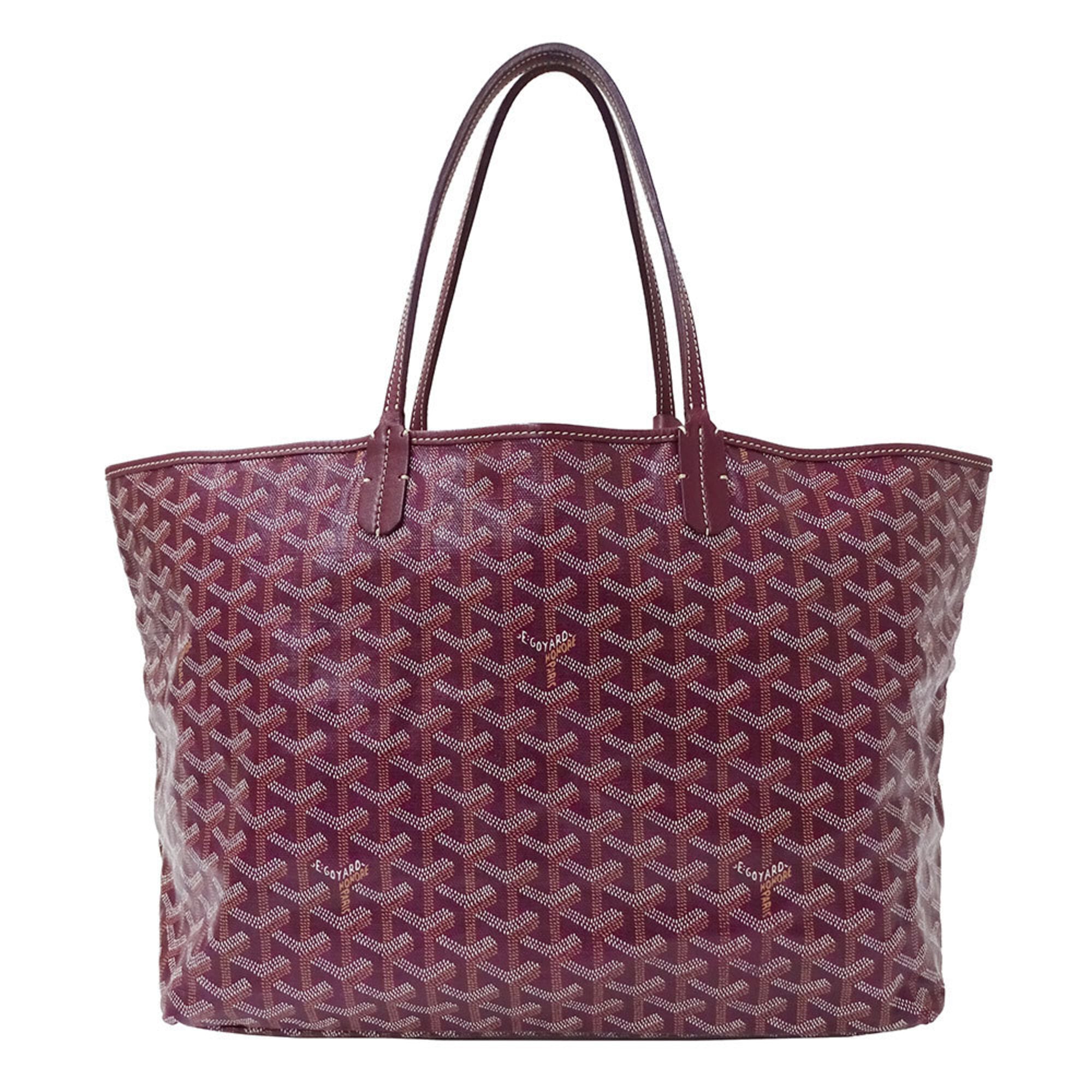 Goyard Bordeaux Coated Canvas Handbag Pouch Tote Bag (Pre-Owned)