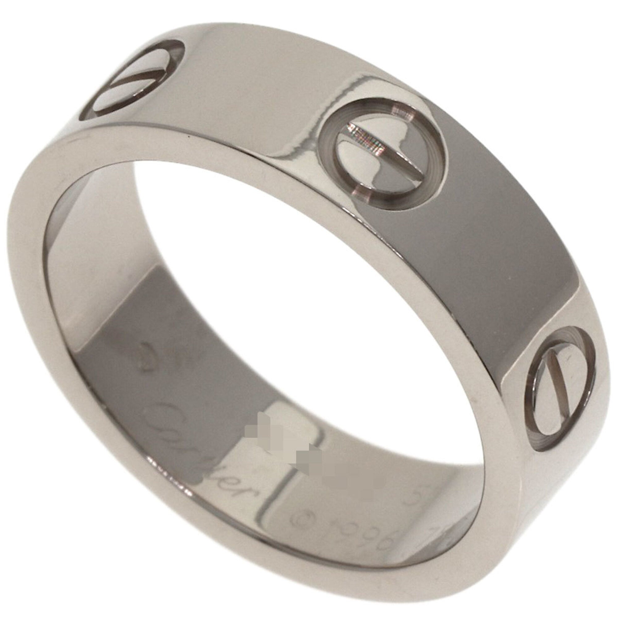 Cartier Love White Gold (18K) Band Ring (Pre-Owned)