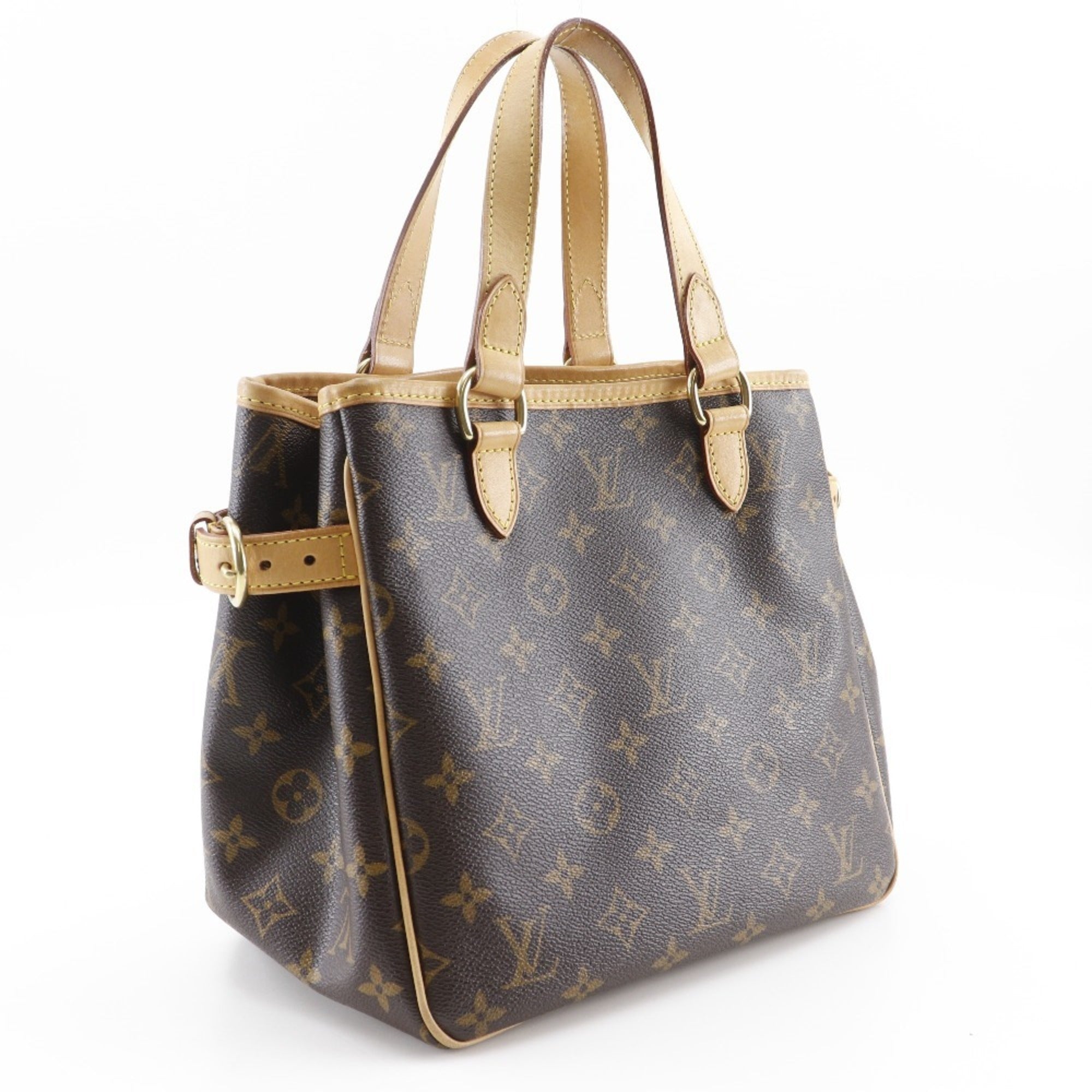 Louis Vuitton Brown Monogram Canvas Handbag (Pre-Owned)