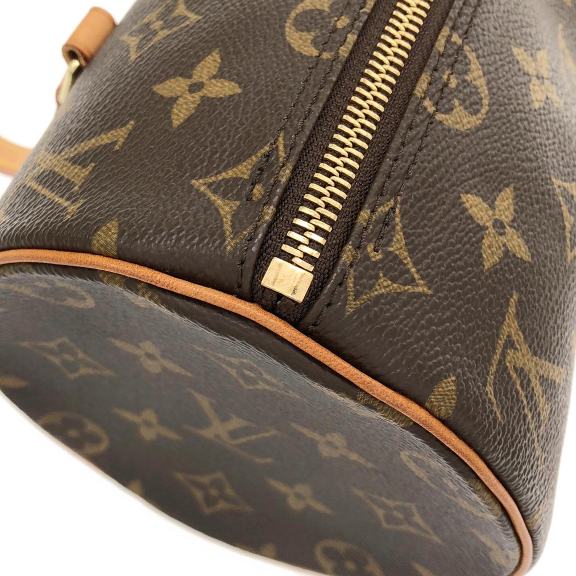 Louis Vuitton Marron Coated Canvas Handbag (Pre-Owned)
