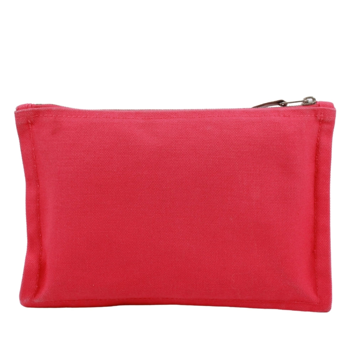 Hermes Pink Canvas Pouch (Pre-Owned)
