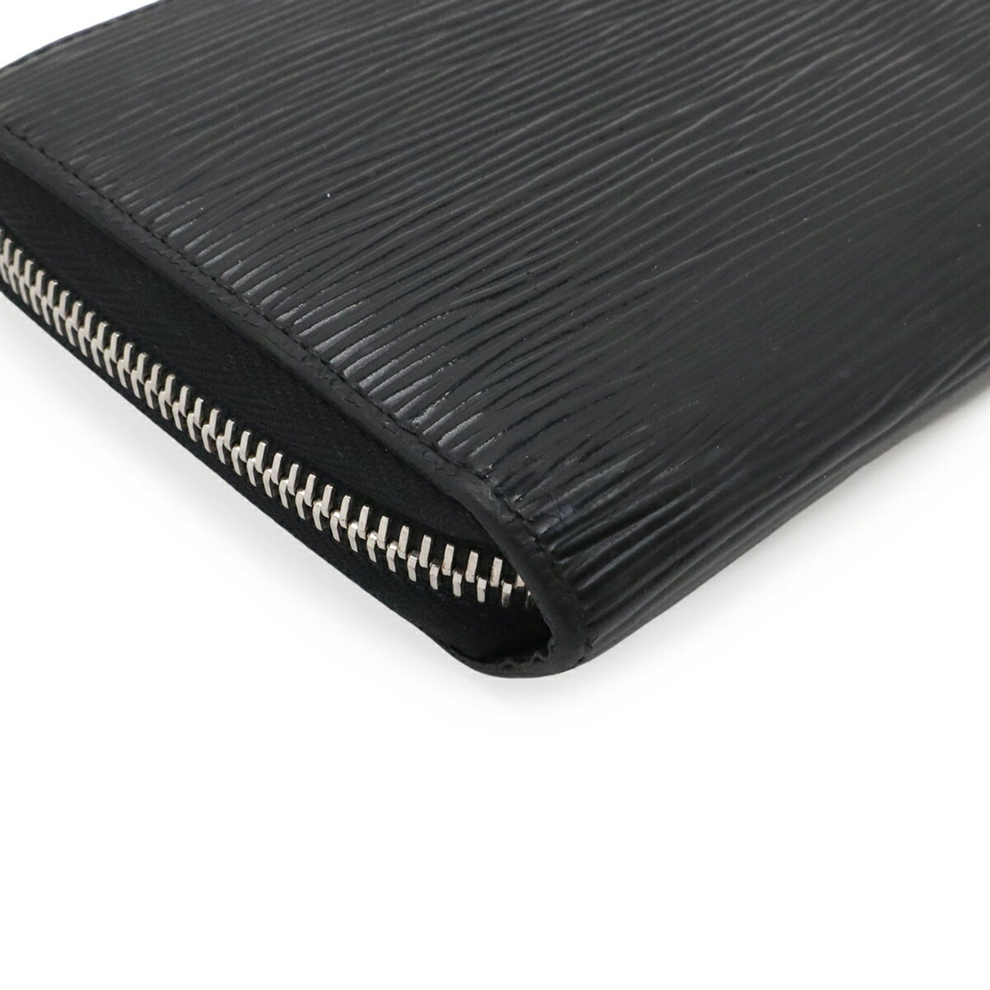 Louis Vuitton Black Noir Leather Coin Purse/Coin Case (Pre-Owned)