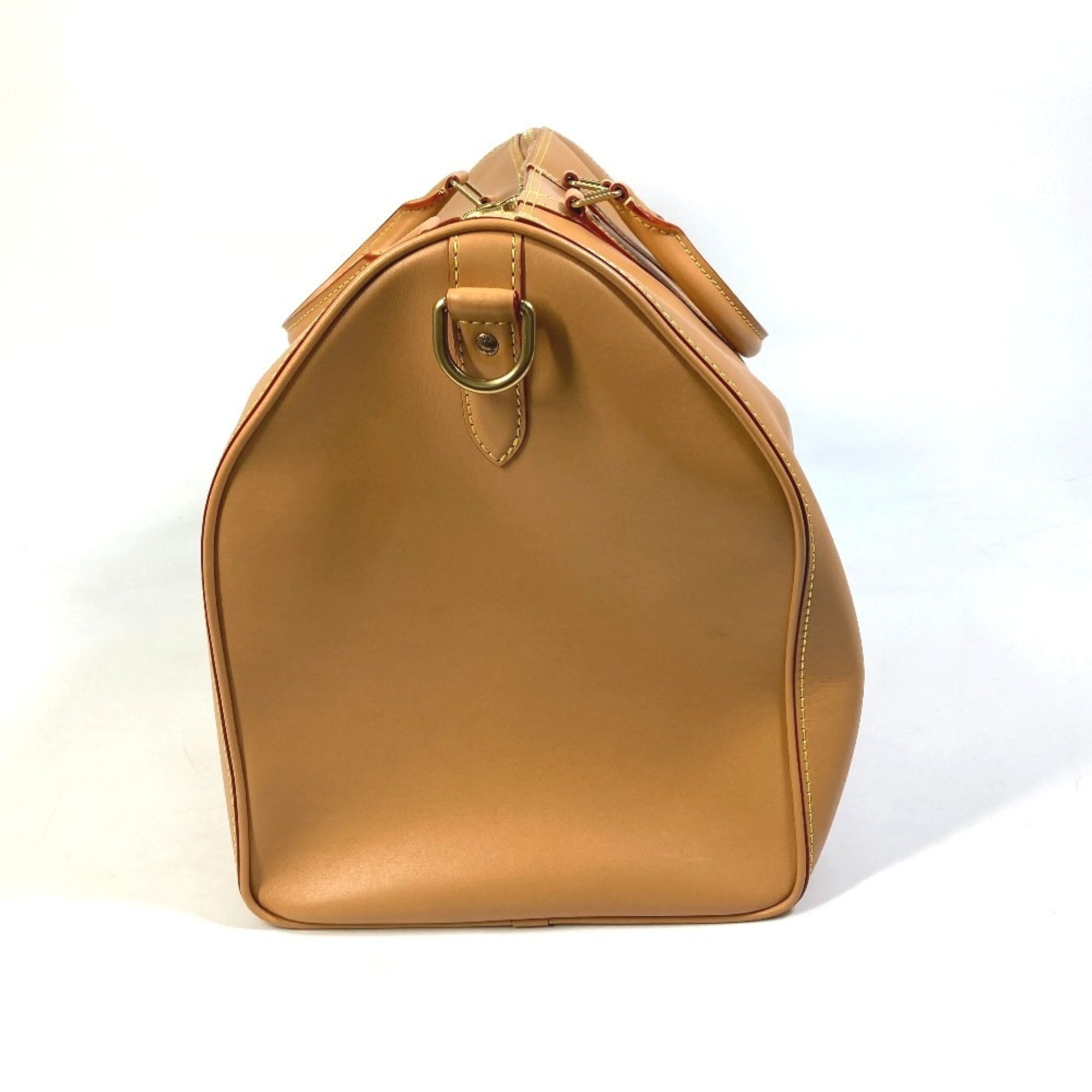 Louis Vuitton Beige Leather Boston Bag (Pre-Owned)