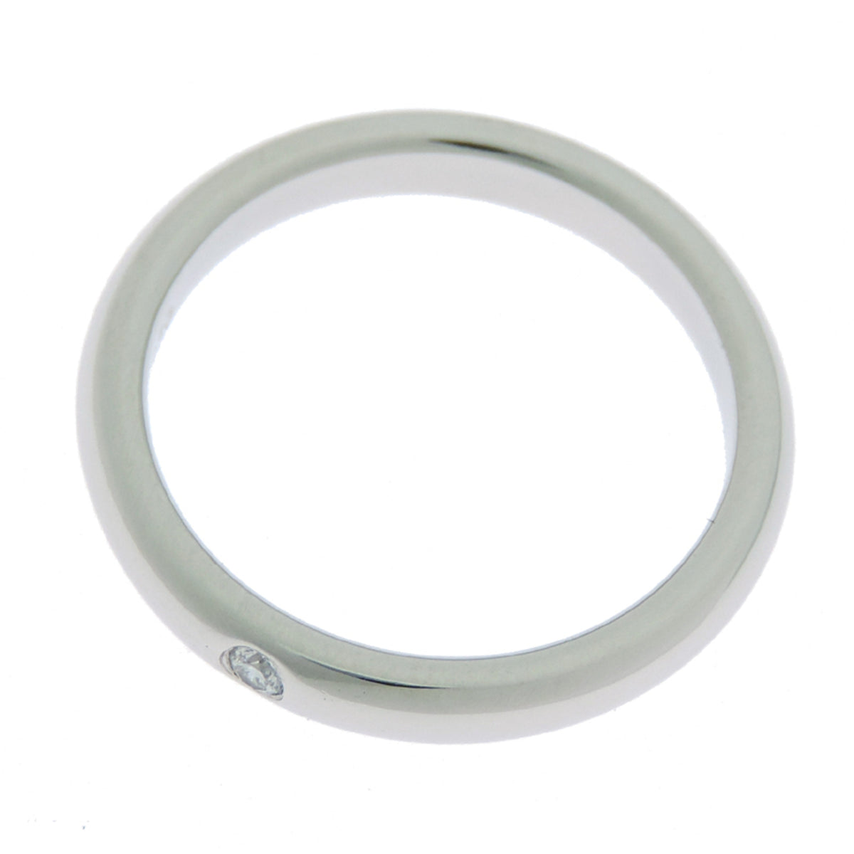 Tiffany Platinum 950 Band Ring (Pre-Owned)